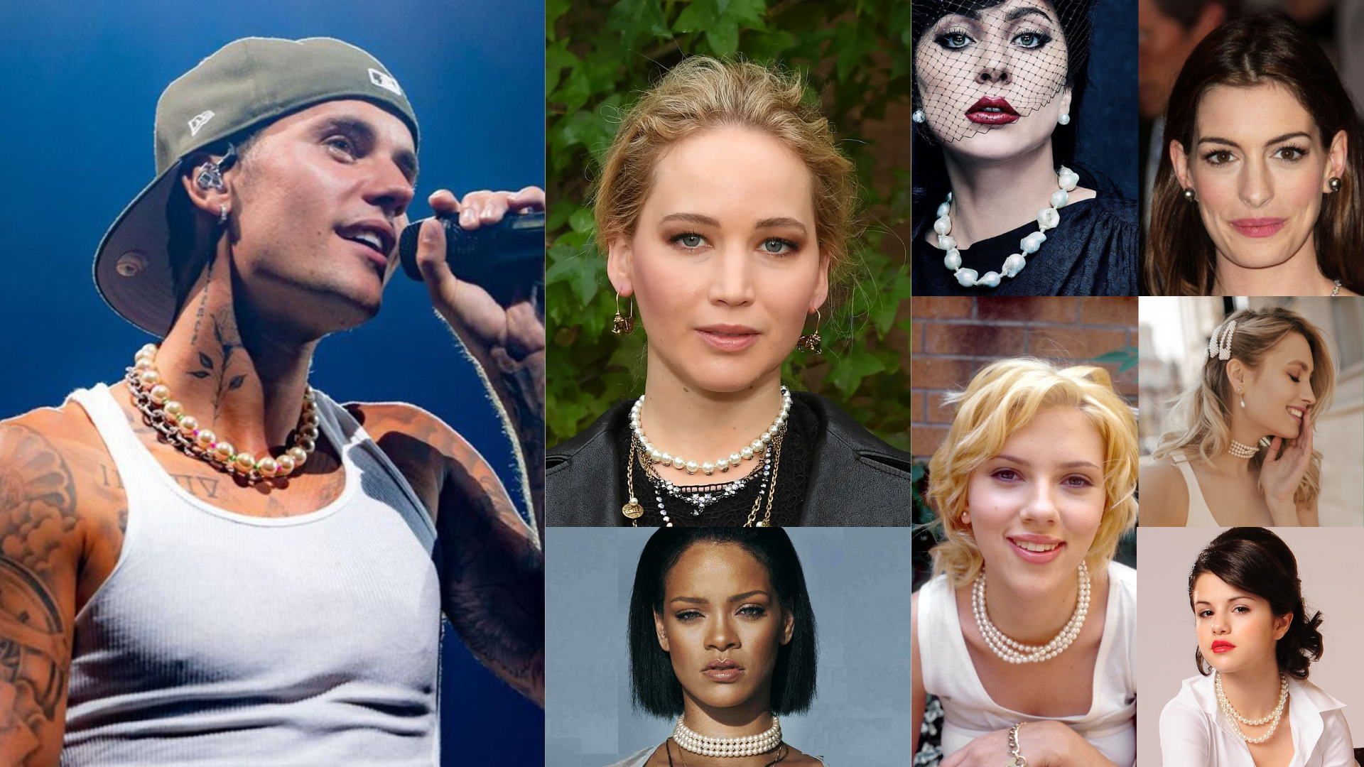 Hollywood Stars Pearl jewellery