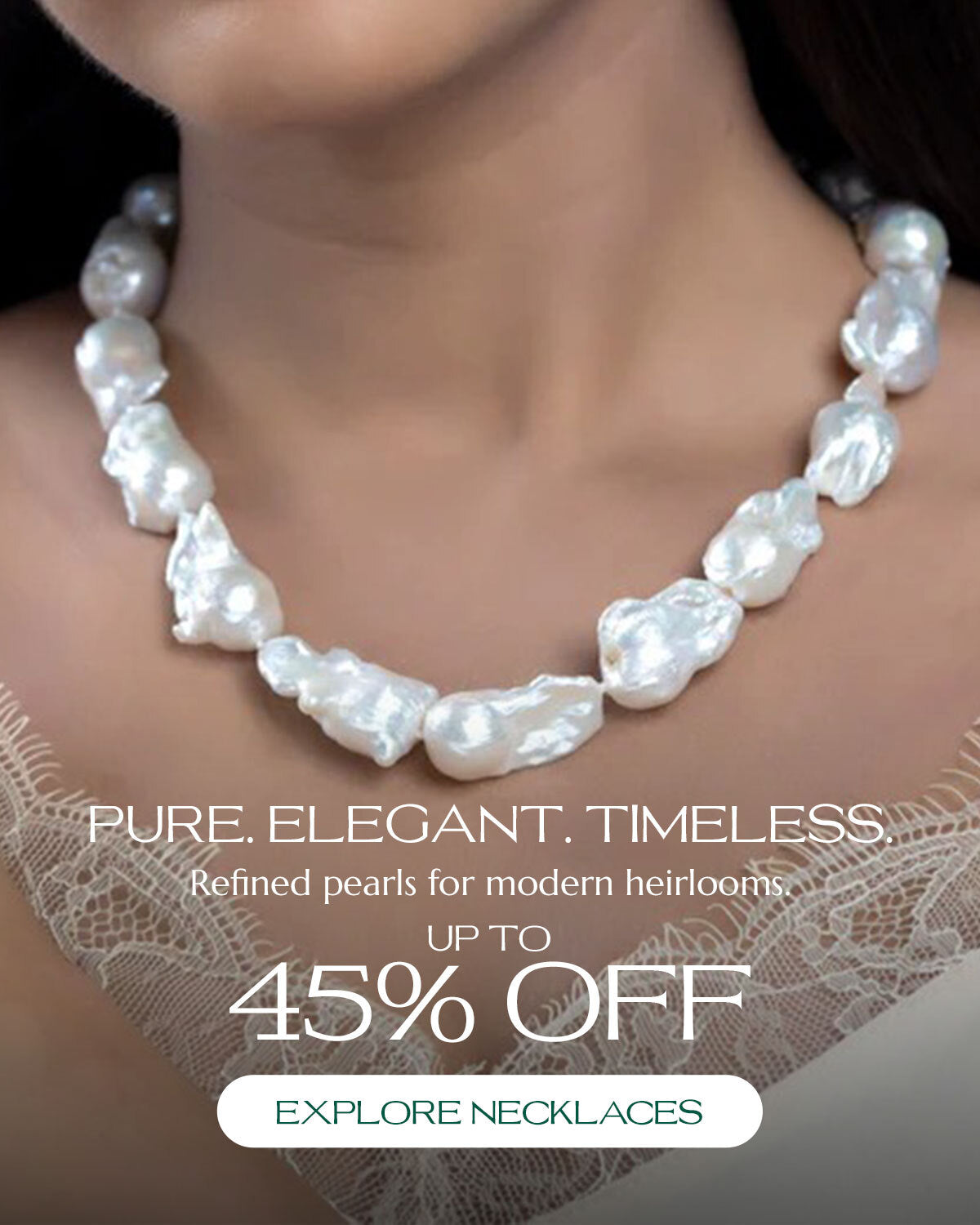 Signature Pearl Necklace Collection