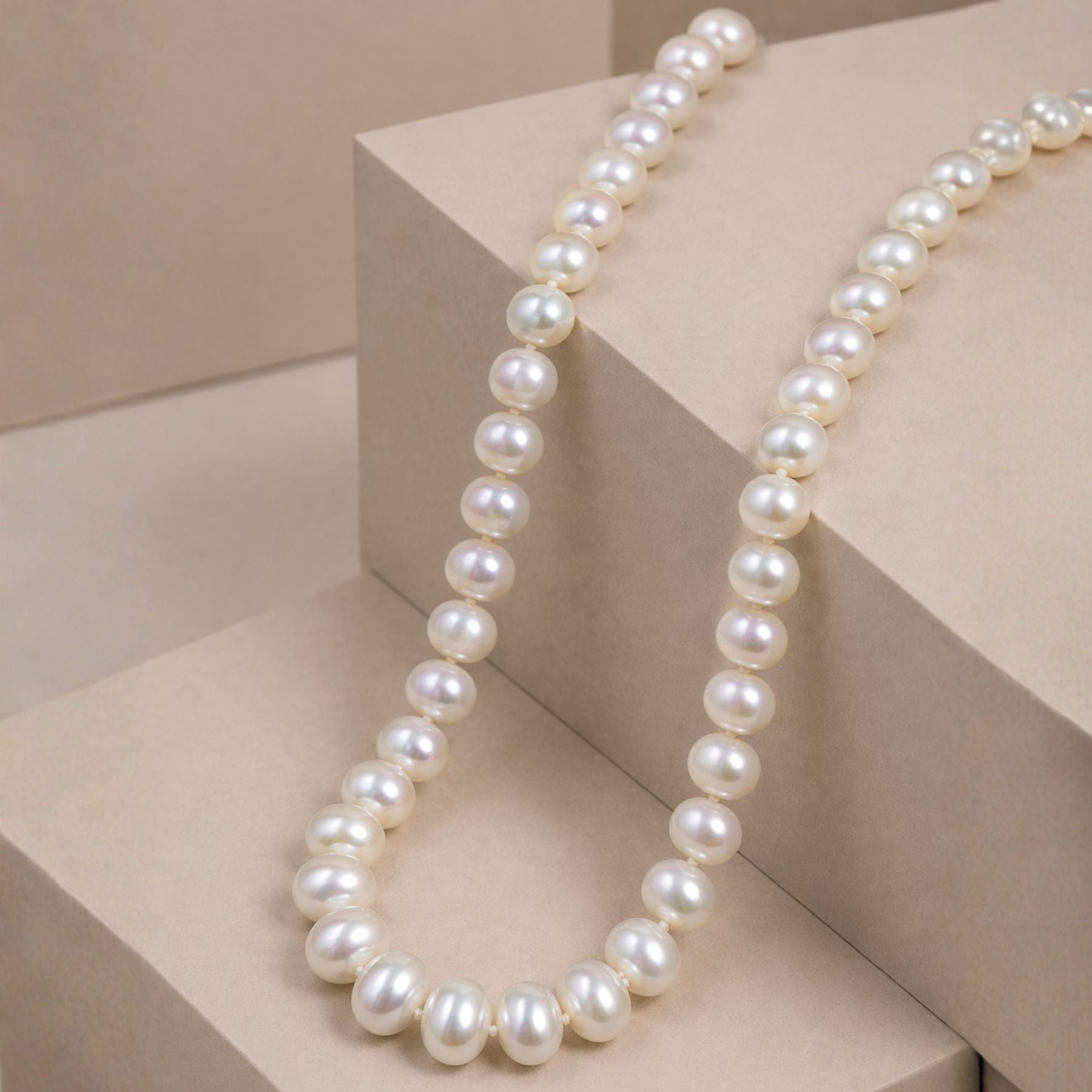 Luna Radiance Pearl Necklace