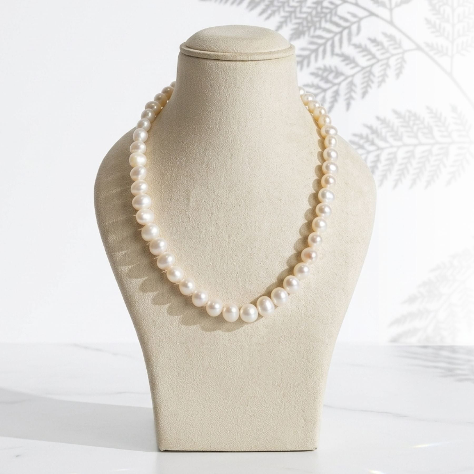 Luna Radiance Pearl Necklace