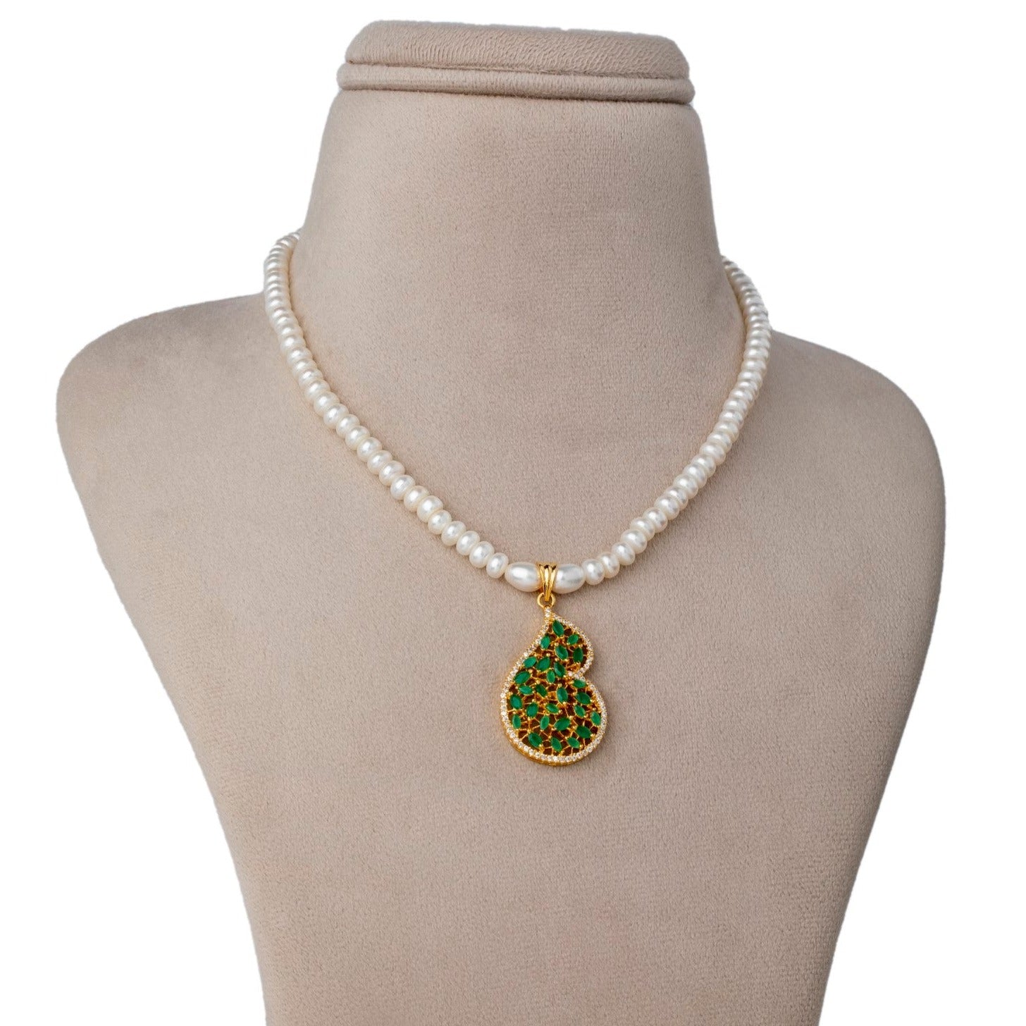 Pure White Freshwater Pearl Set