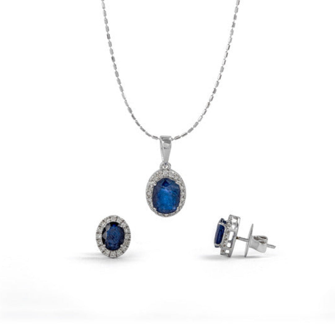 Sapphire and Diamond Jewelry