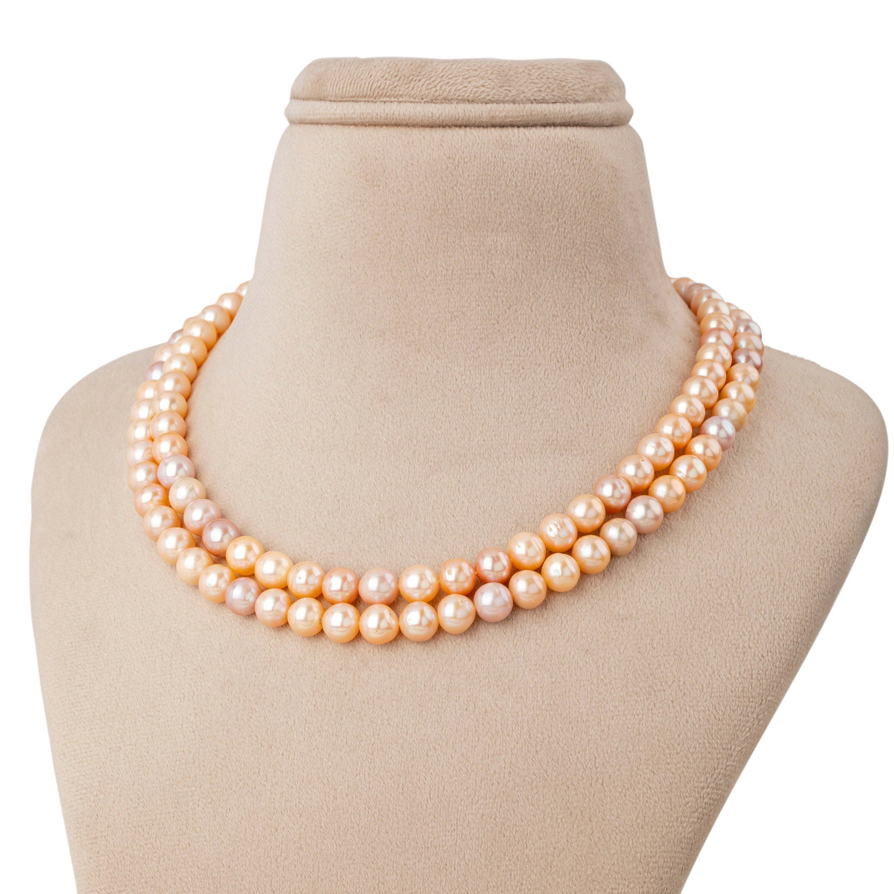 Freshwater 2-Line Pearl Necklace