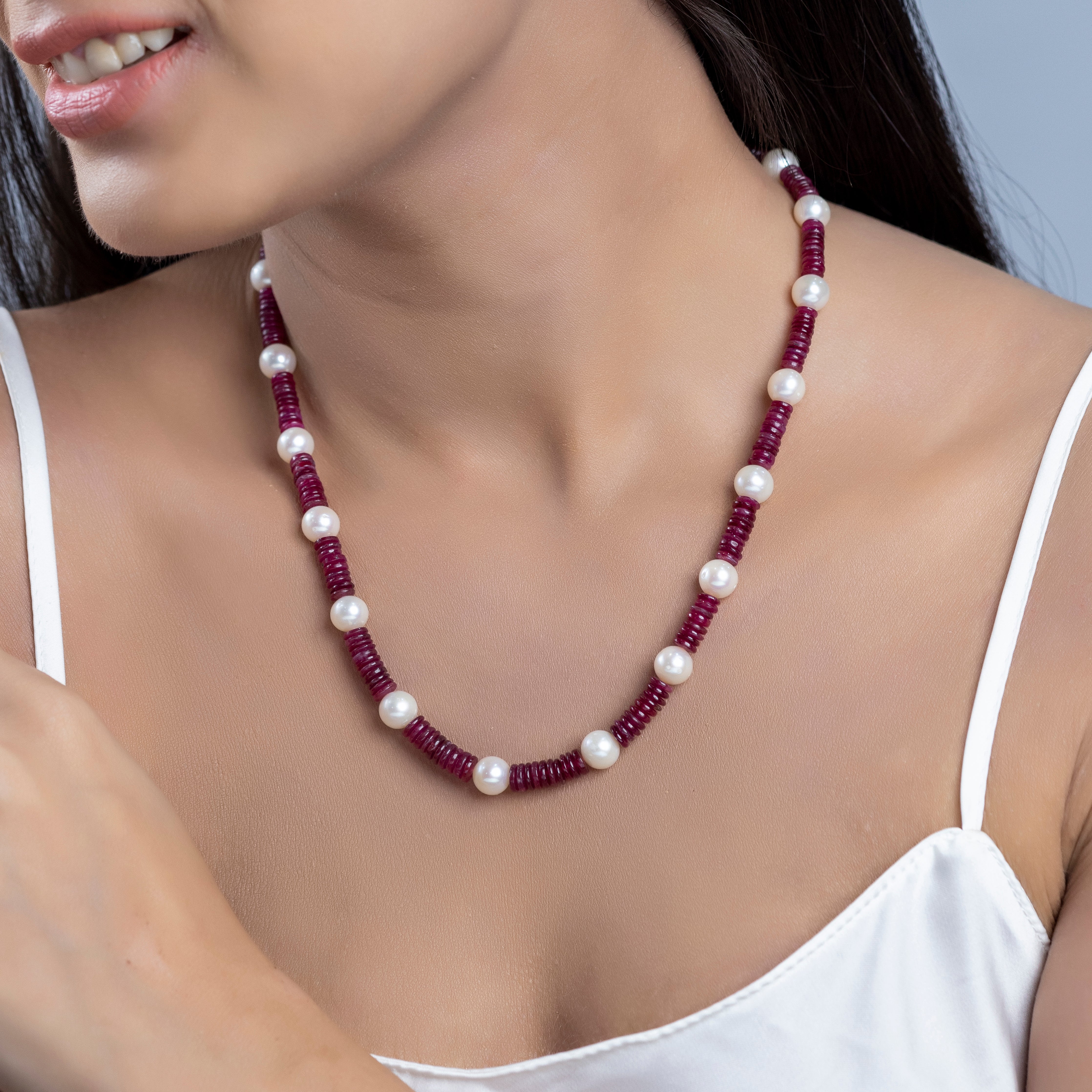 White Freshwater Pearl Necklace