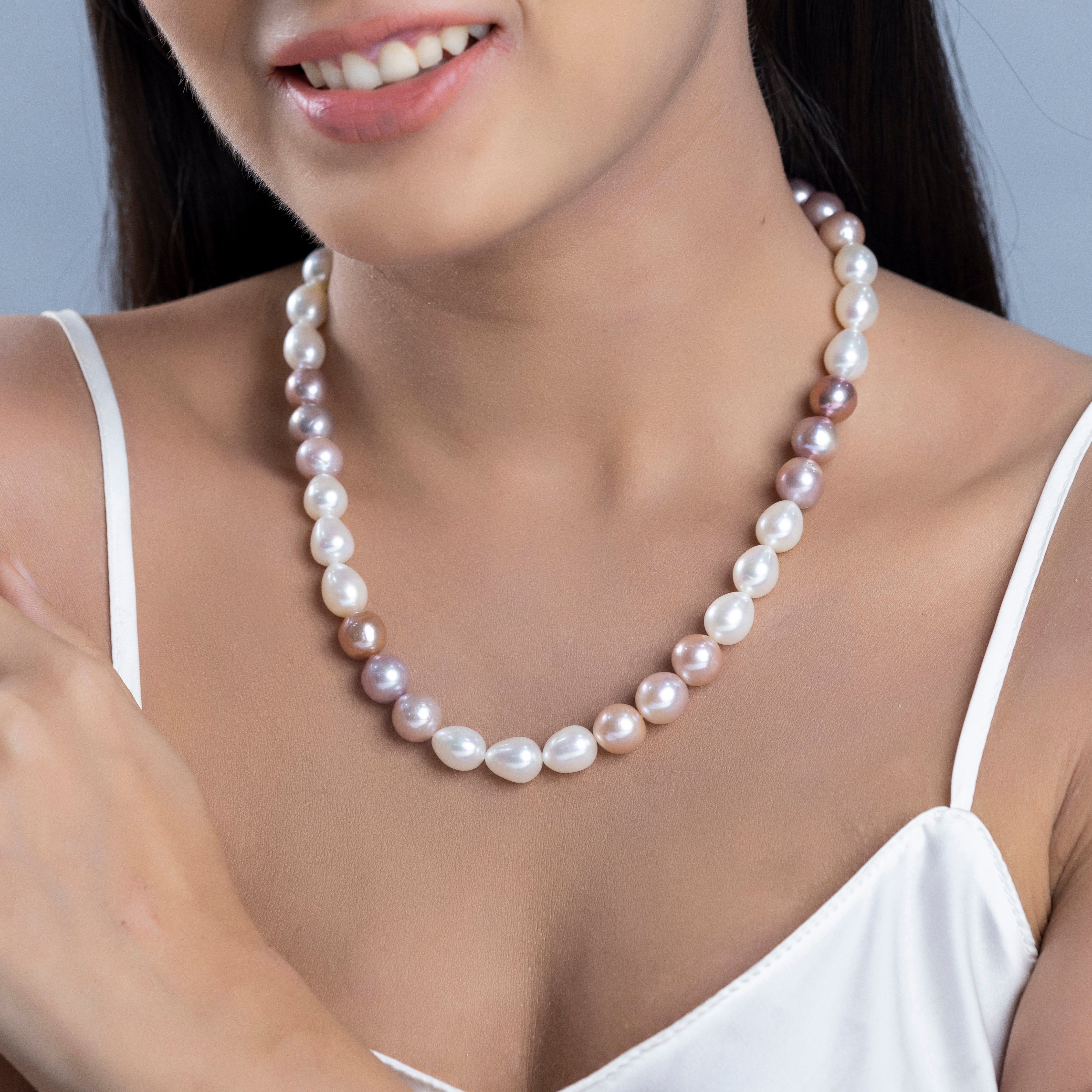 Multicolor Freshwater Pearl Necklace