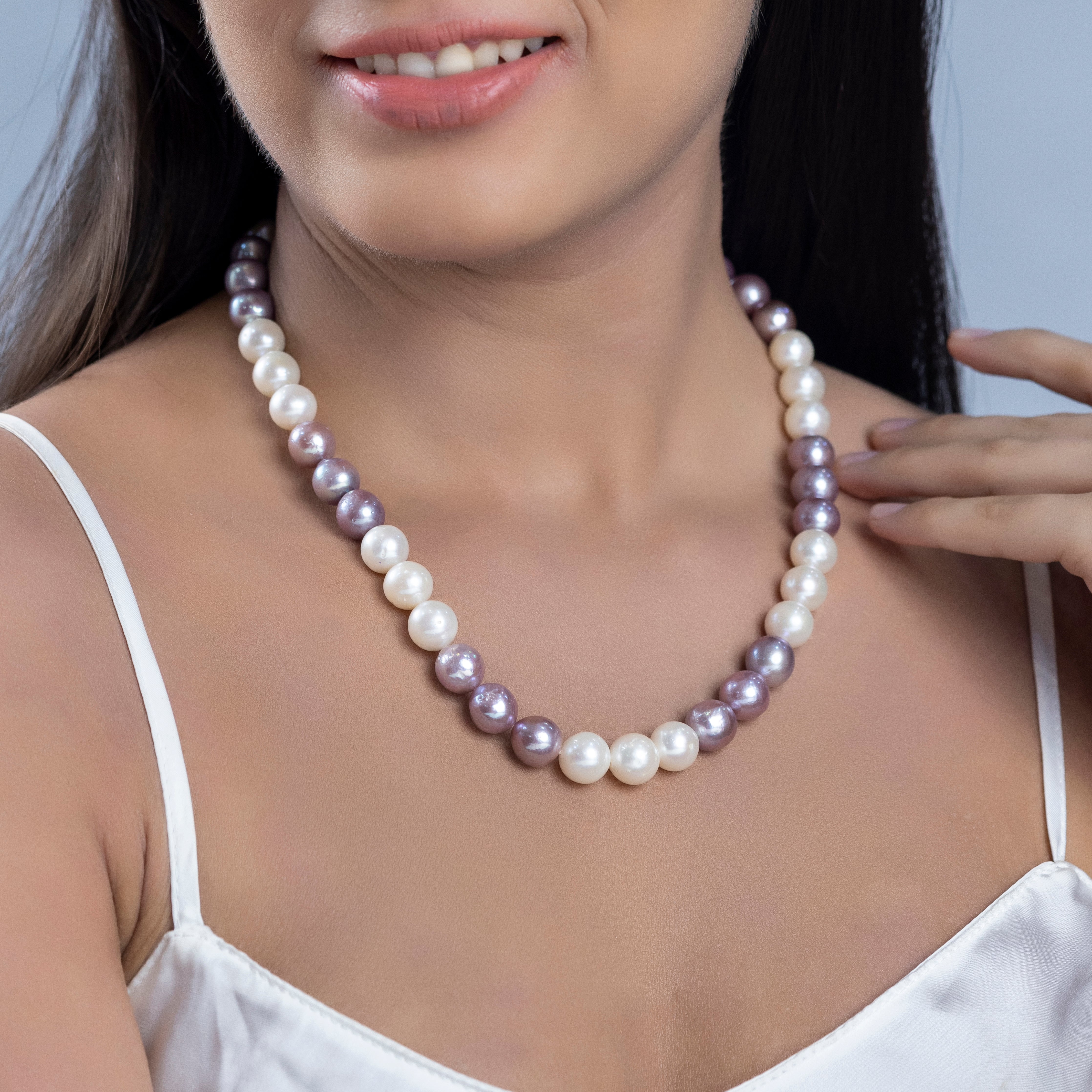 Round Freshwater Pearl Necklace
