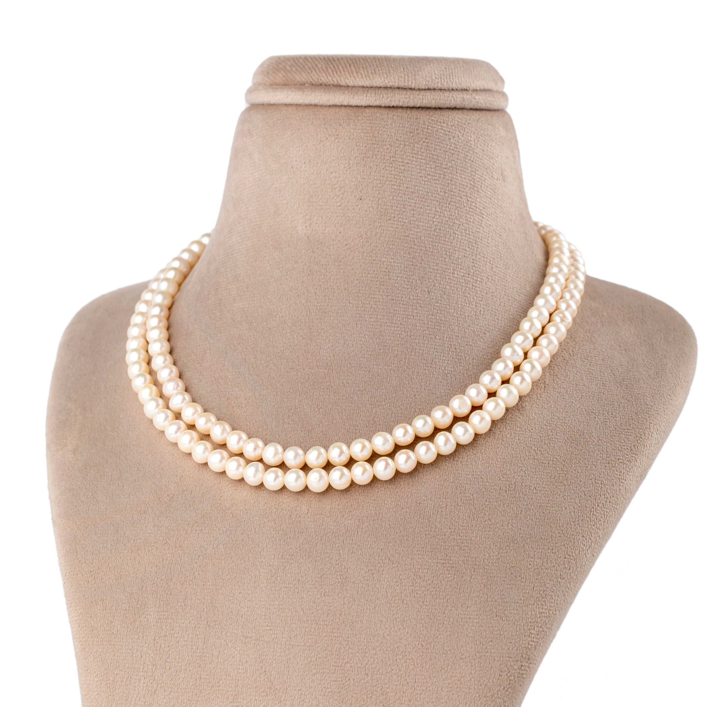 White Freshwater Pearl Necklace