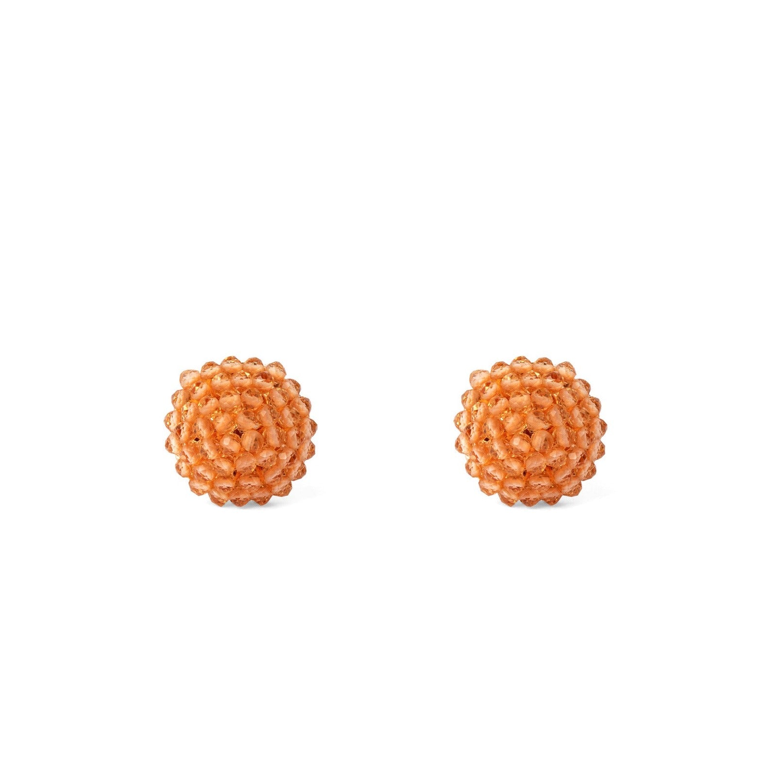 Citrine Blossom Gemstone Stud | Earrings