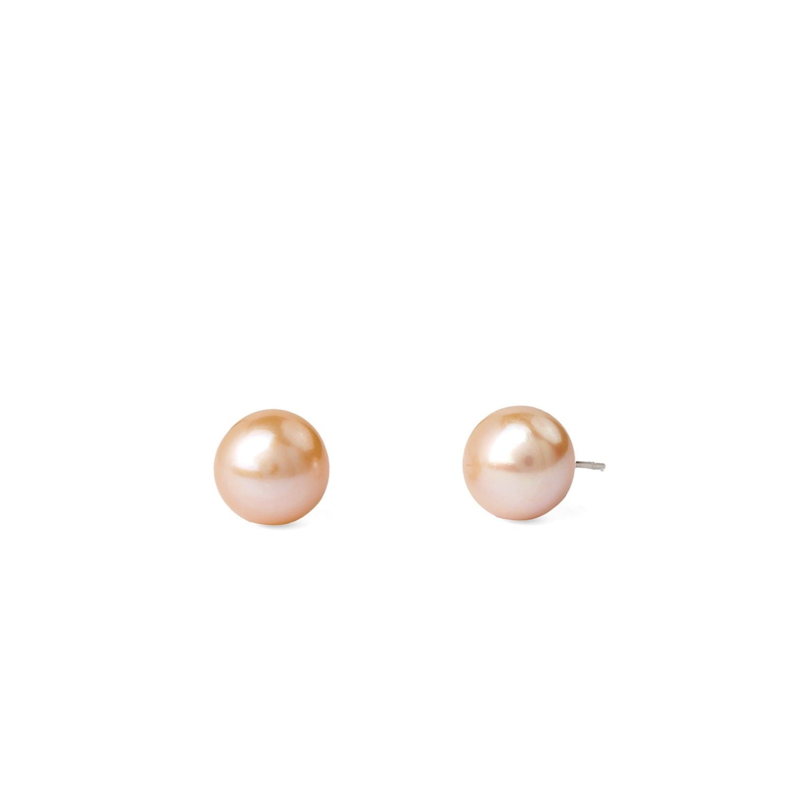 Peach Pearl Stud