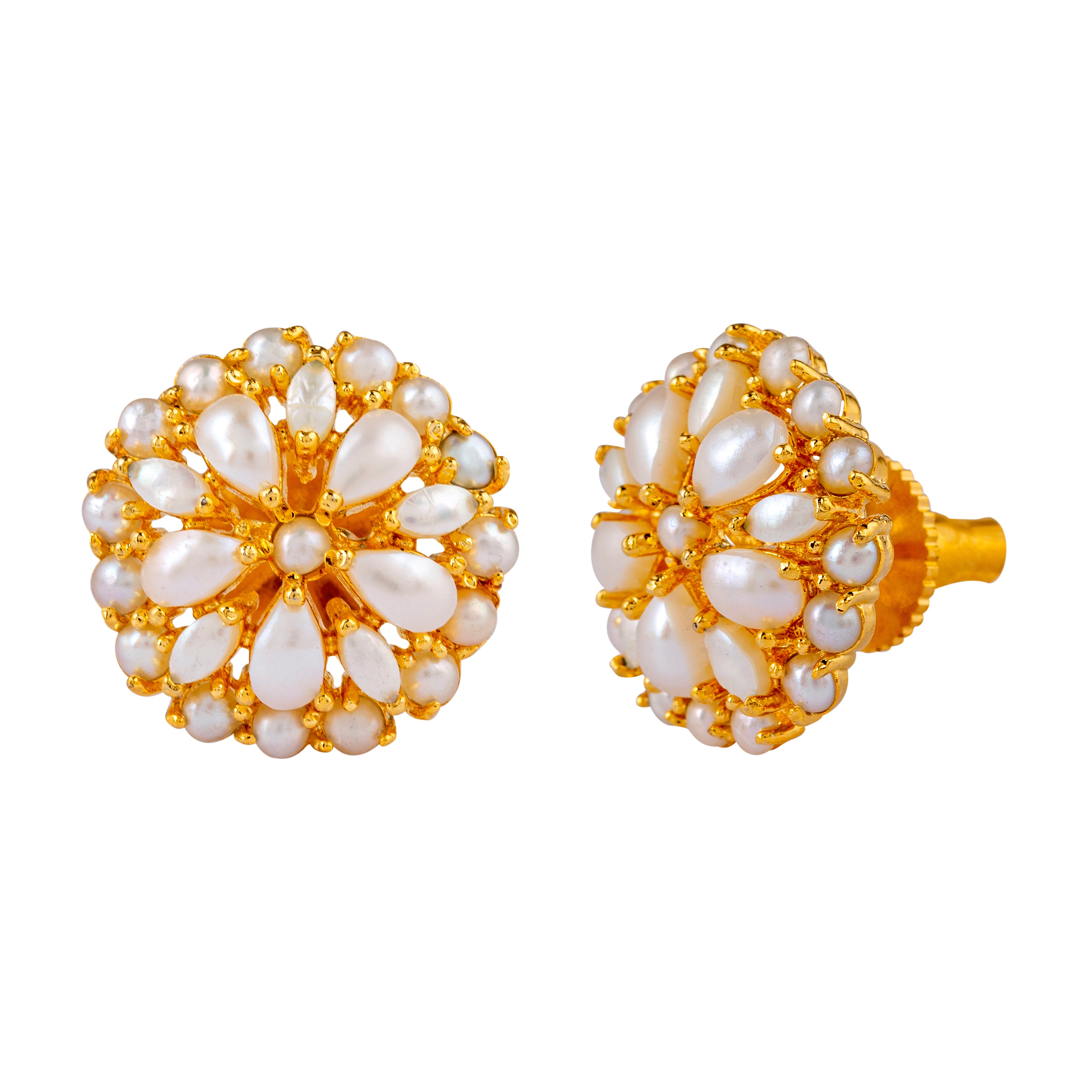 Chic Pearl Stud Earrings