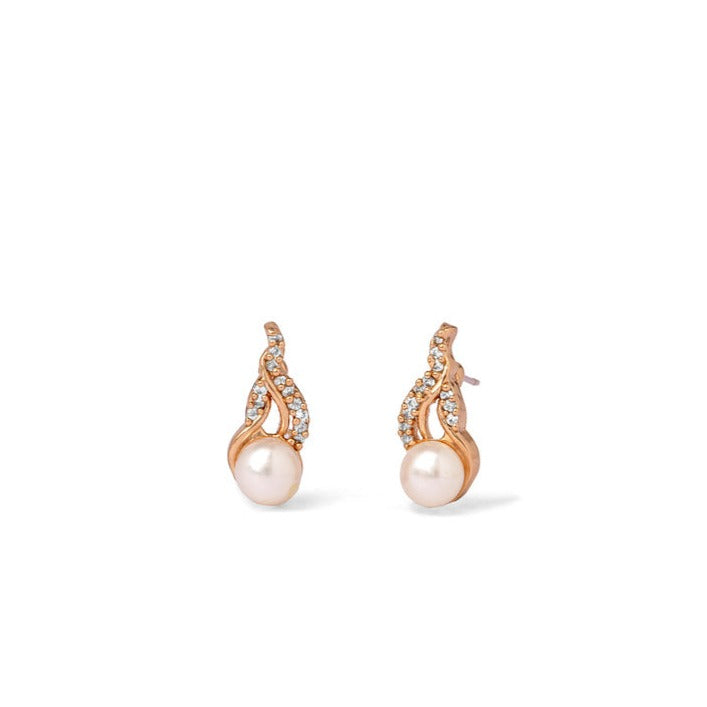Shimmer Pearl Earrings