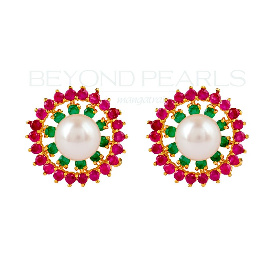 Colorful Harmony Stud Earrings