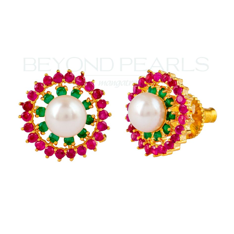 Colorful Harmony Stud Earrings