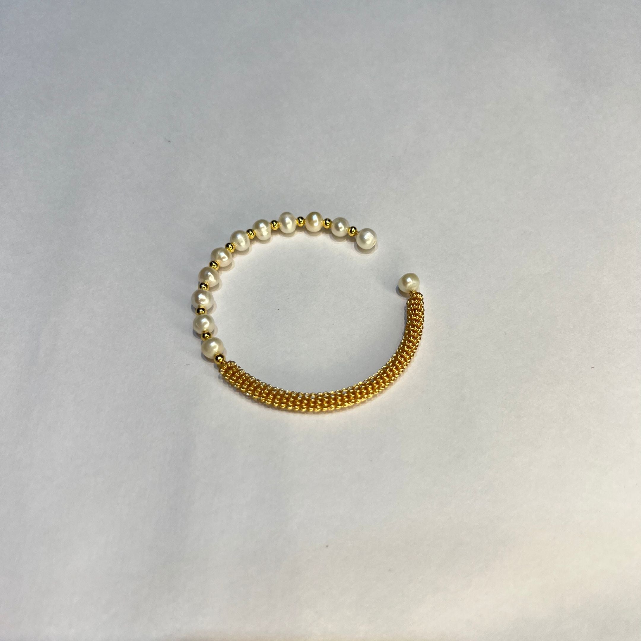 Divine Knot Pearl Rakhi Bracelet