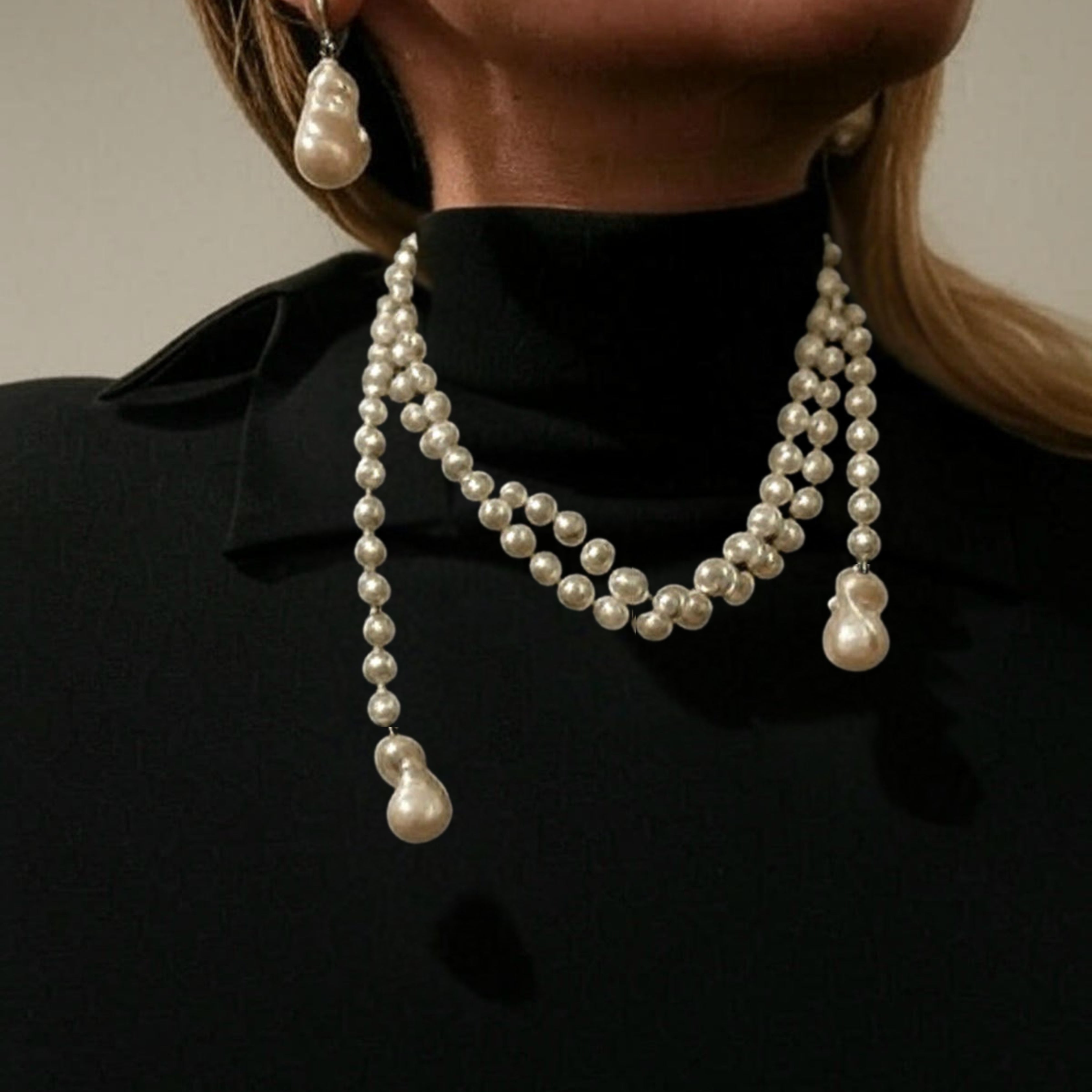 Freshwater Pearl Scarf