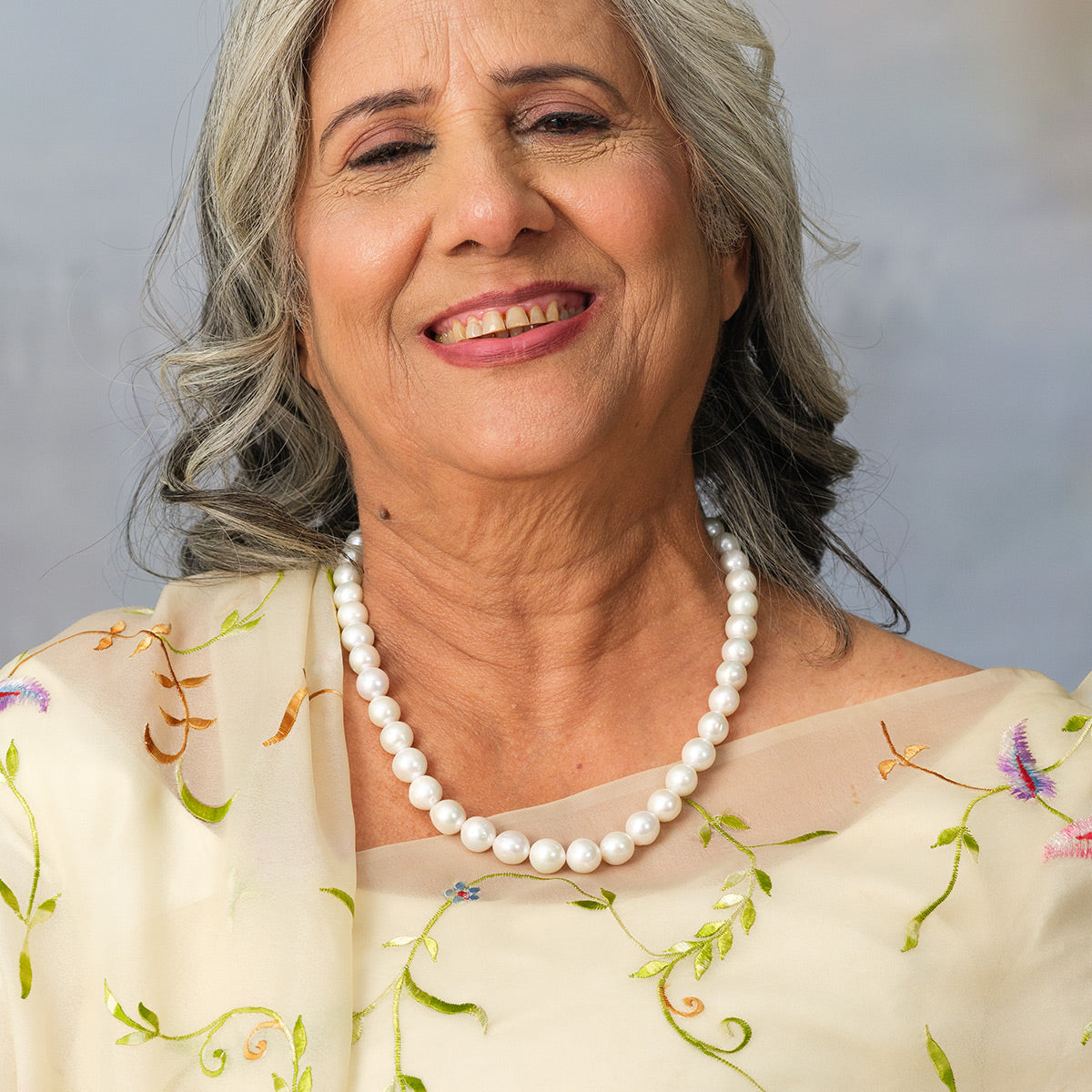 Freshwater White Beauty Pearl Necklace