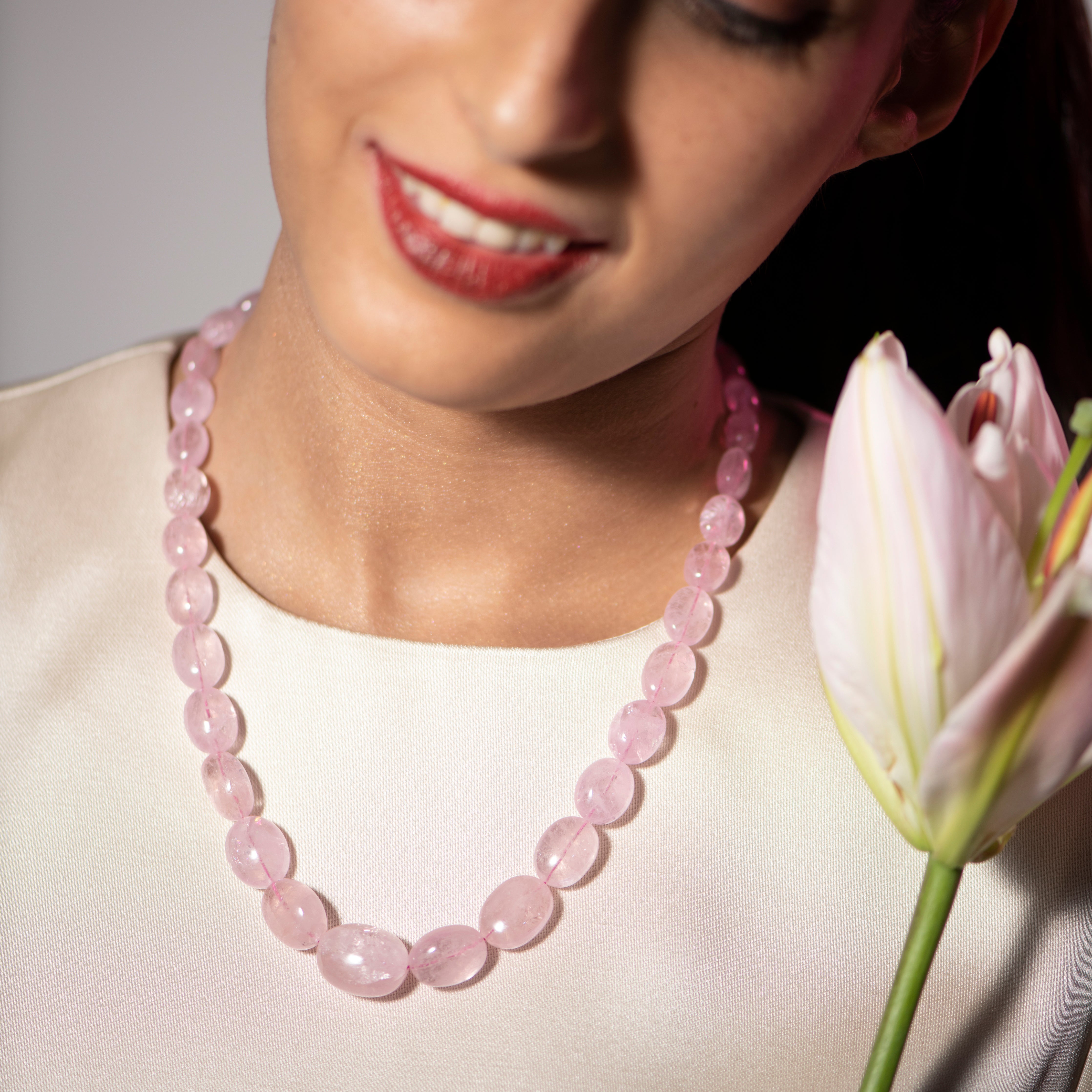 Blissed Out Opulence Pink Necklace