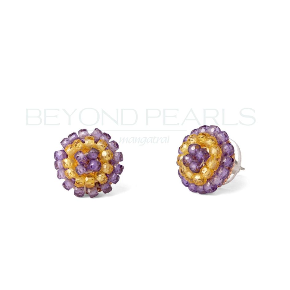 Mystic Meadows Gemstone Studs