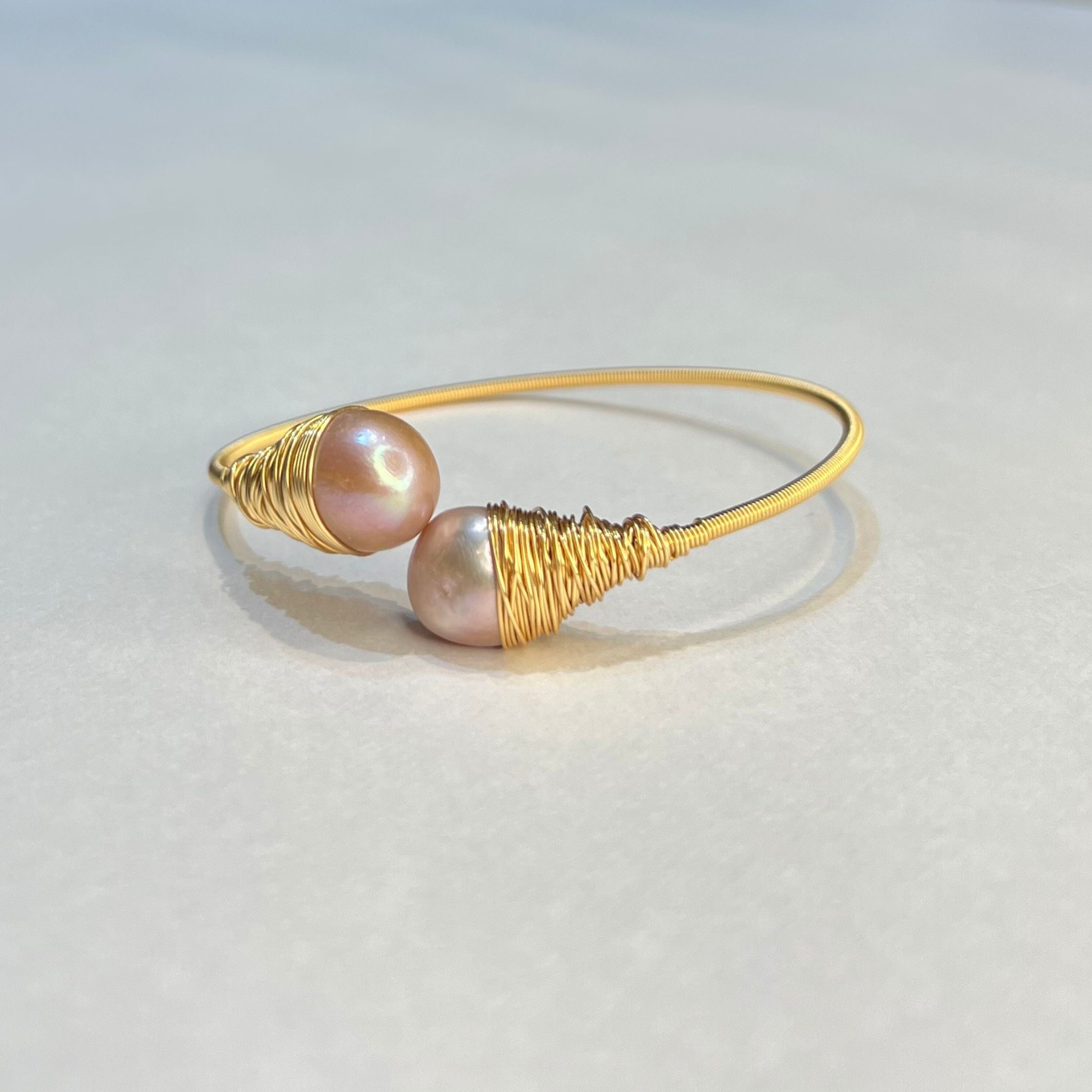Soul Ties – Dual Pearl Rakhi Bracelet