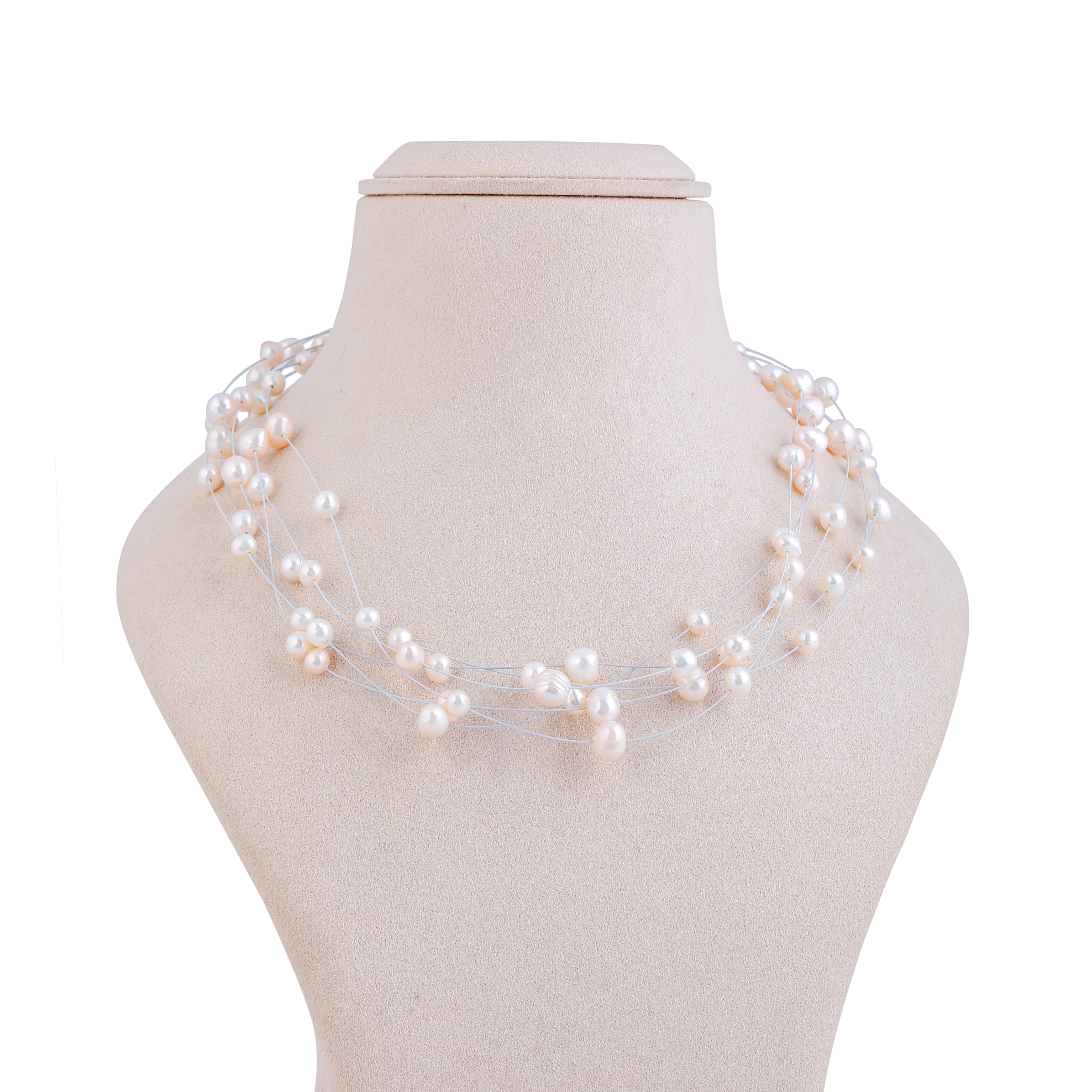 White Pearl Necklace