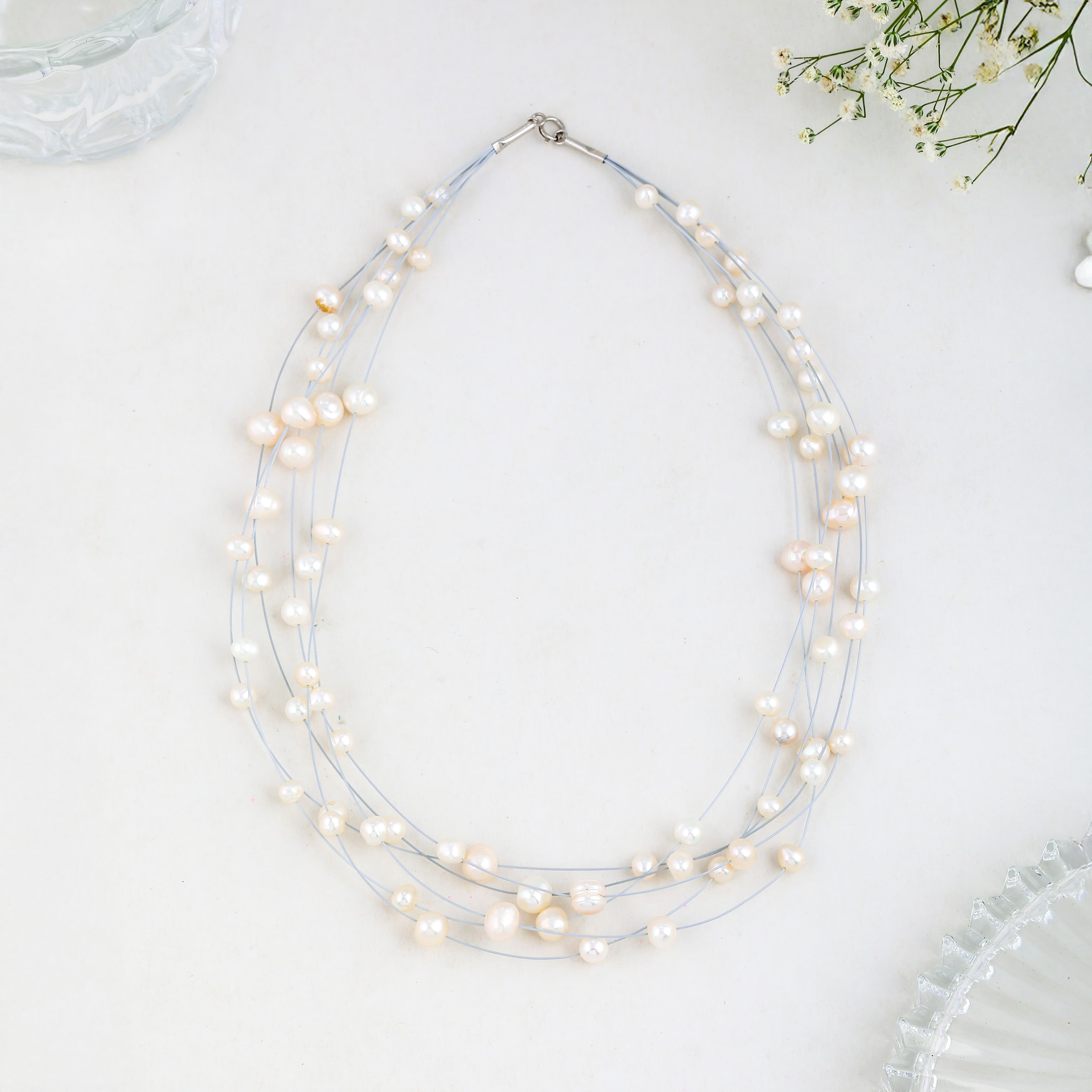 White Pearl Necklace