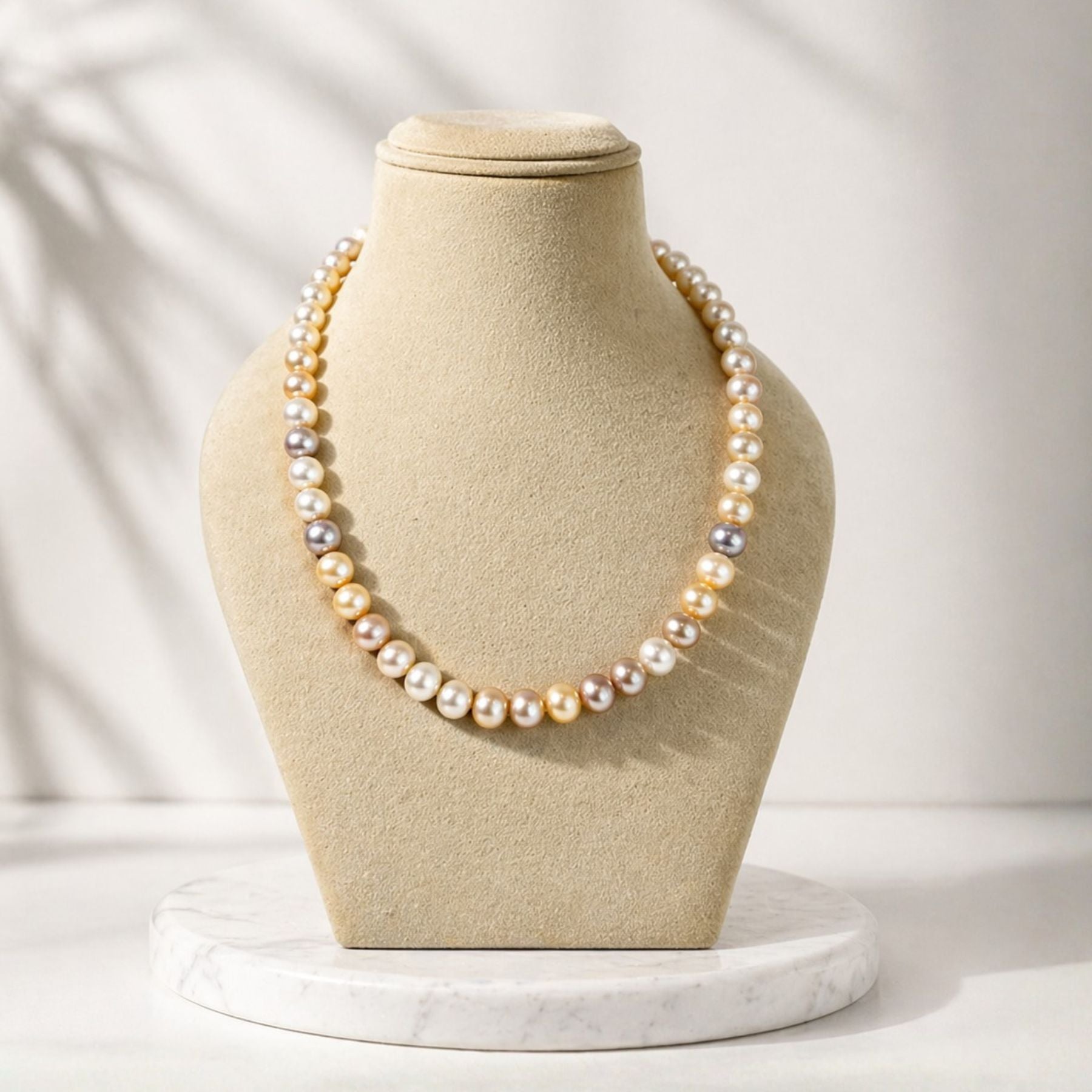 Prism Elegance Pearl Necklace