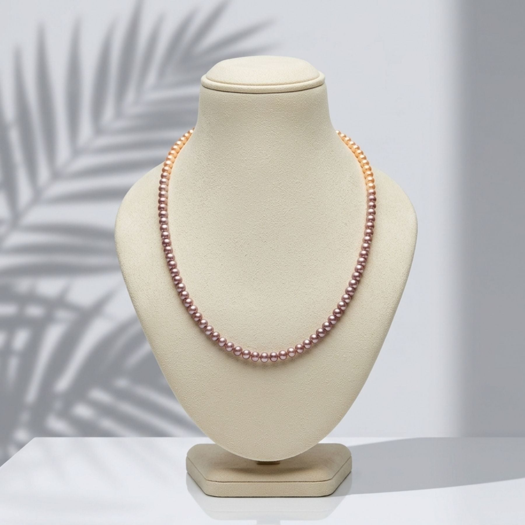 Sunset Shine Pearl Necklace