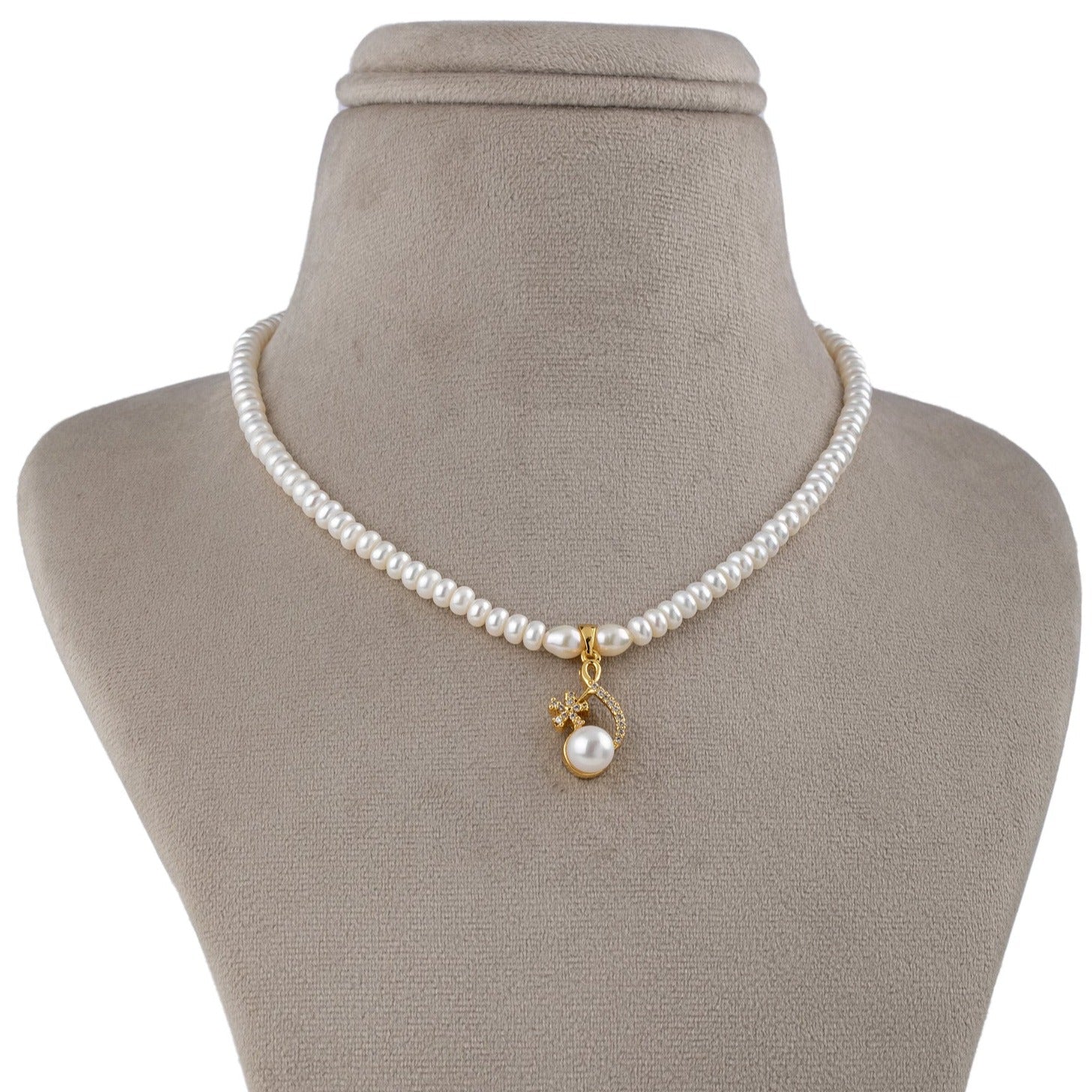 Blushing Beauty Pearl Necklace Set