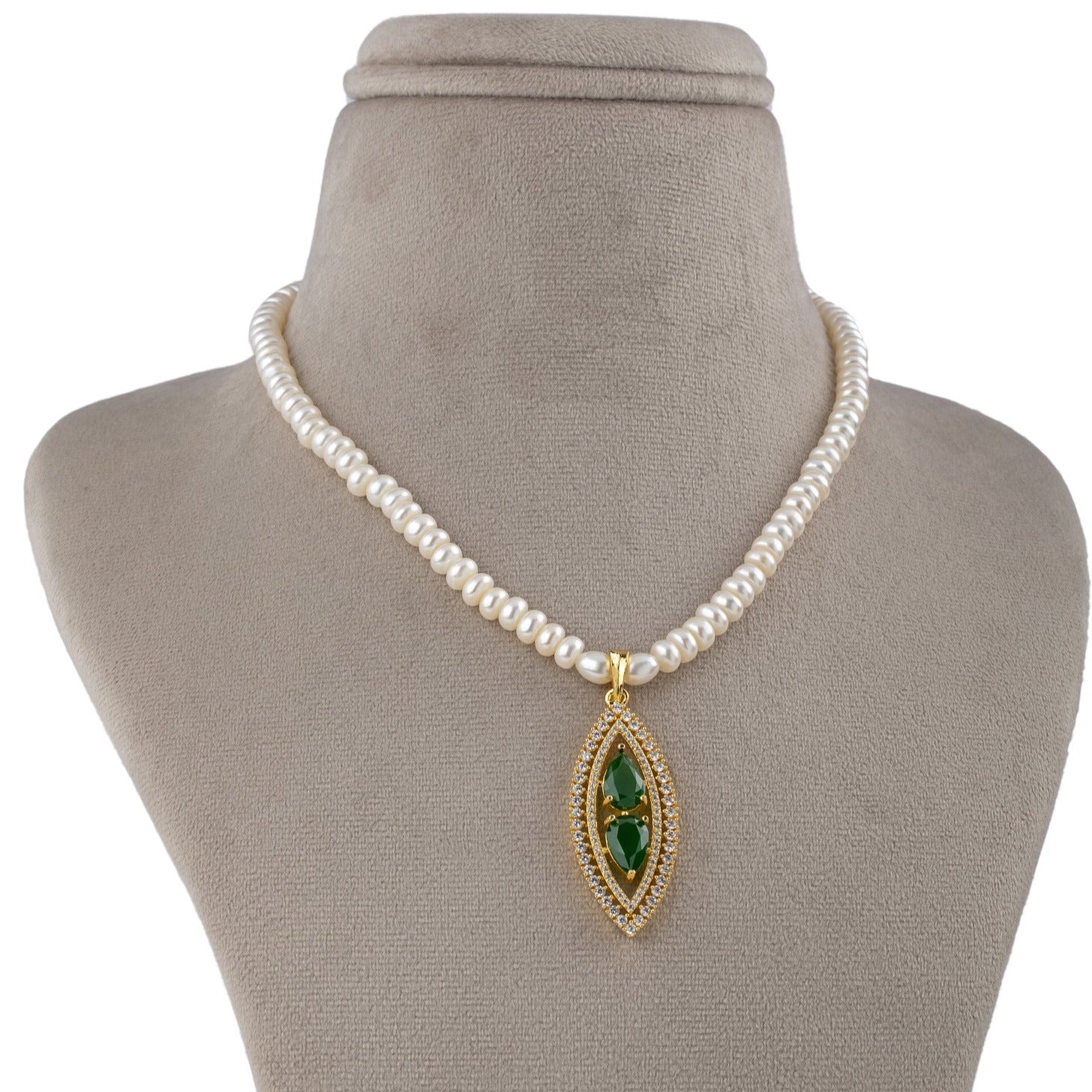 Mirage Pearl Necklace and Earring Set