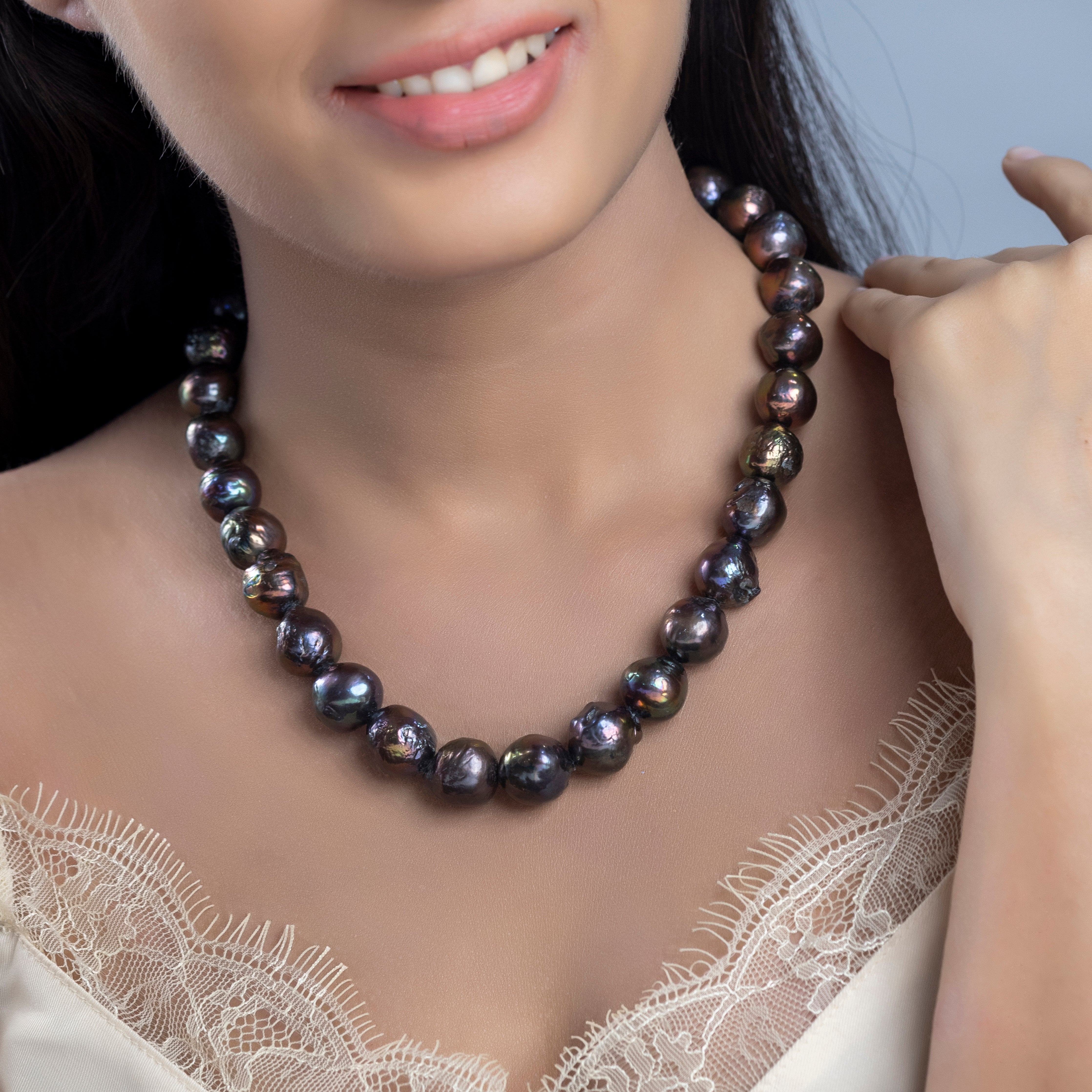 Black Freshwater Pearl