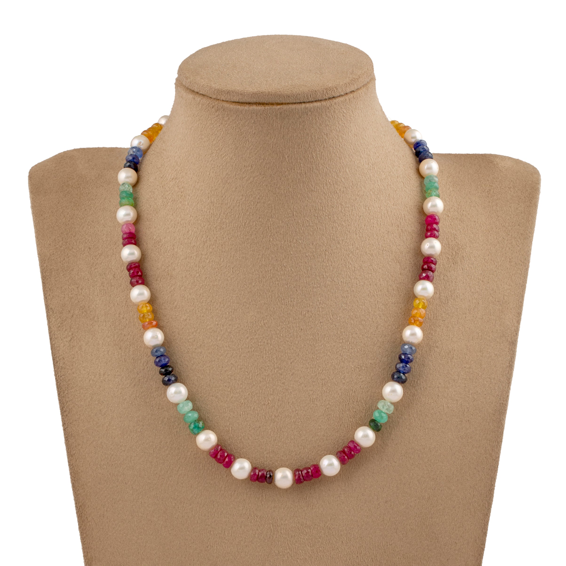 Mystic Meadows Multicolor Freshwater Pearl Necklace