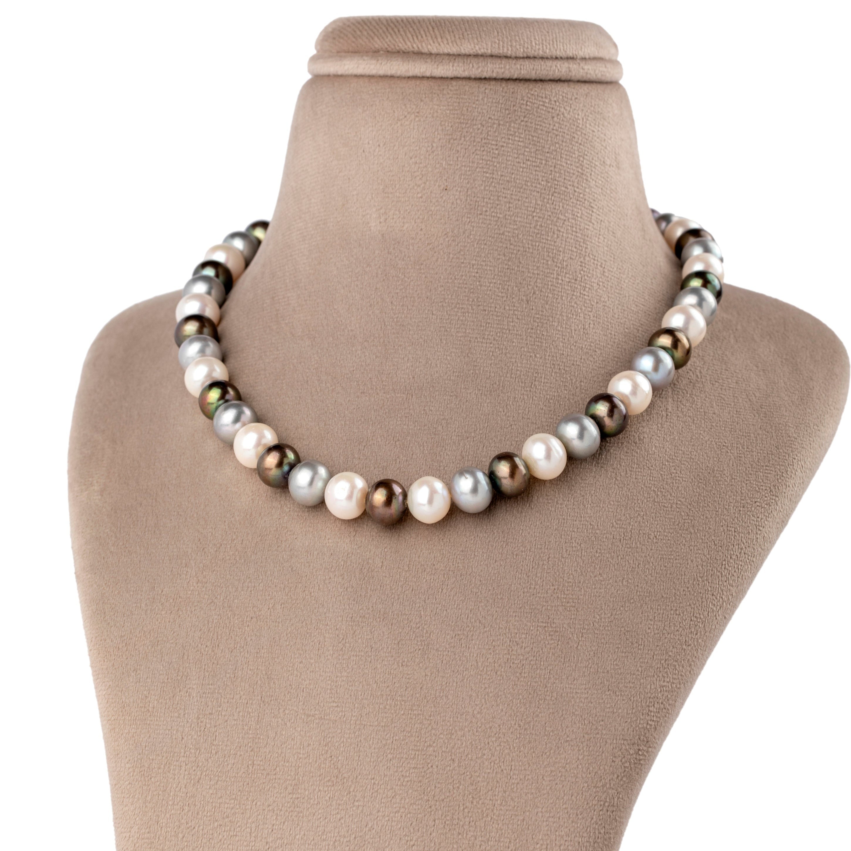 TreasureBay MultiColor Multi-strand Freshwater Pearl Twisted Necklace : Buy  Online at Best Price in KSA - Souq is now Amazon.sa: Fashion