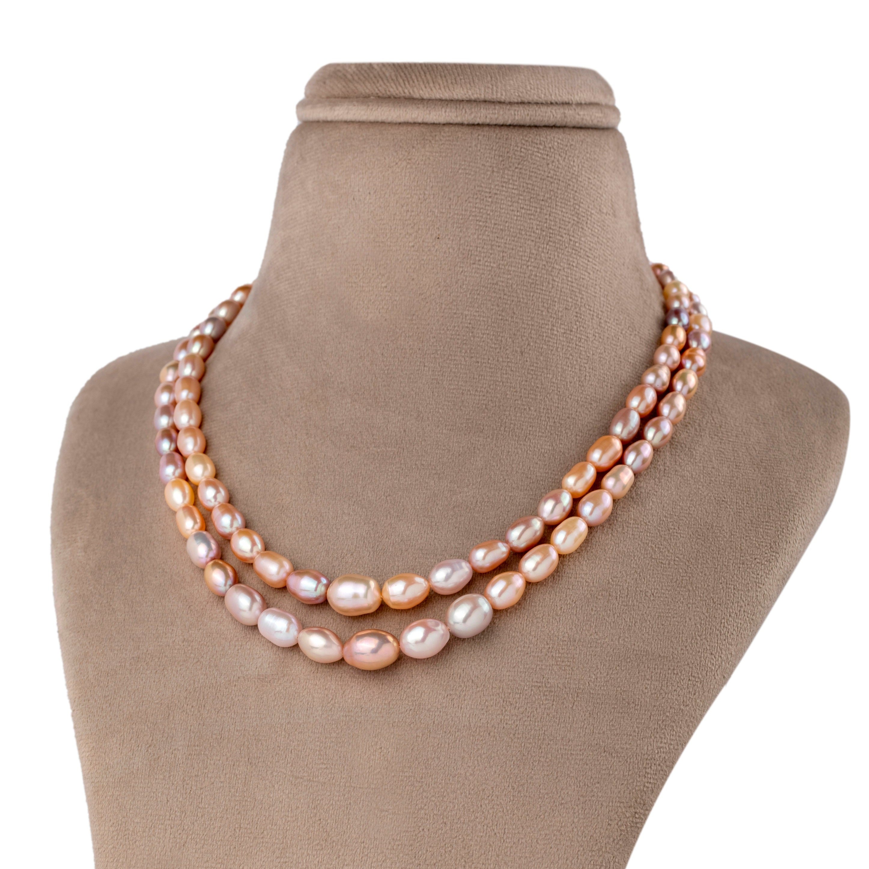 Blush Bouquet Freshwater Pearl Necklace