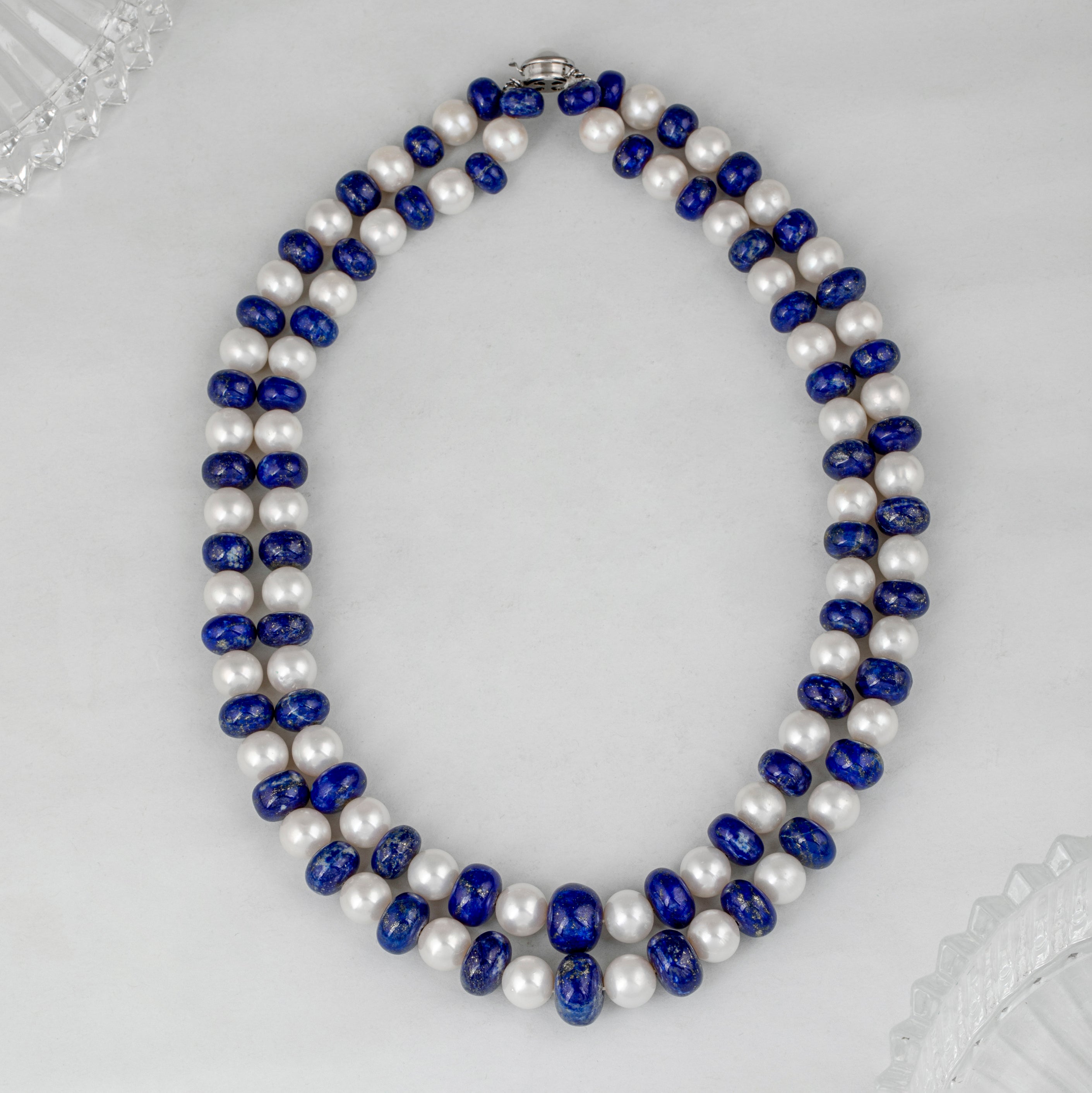 Lapis Luxe Freshwater Pearl Necklace