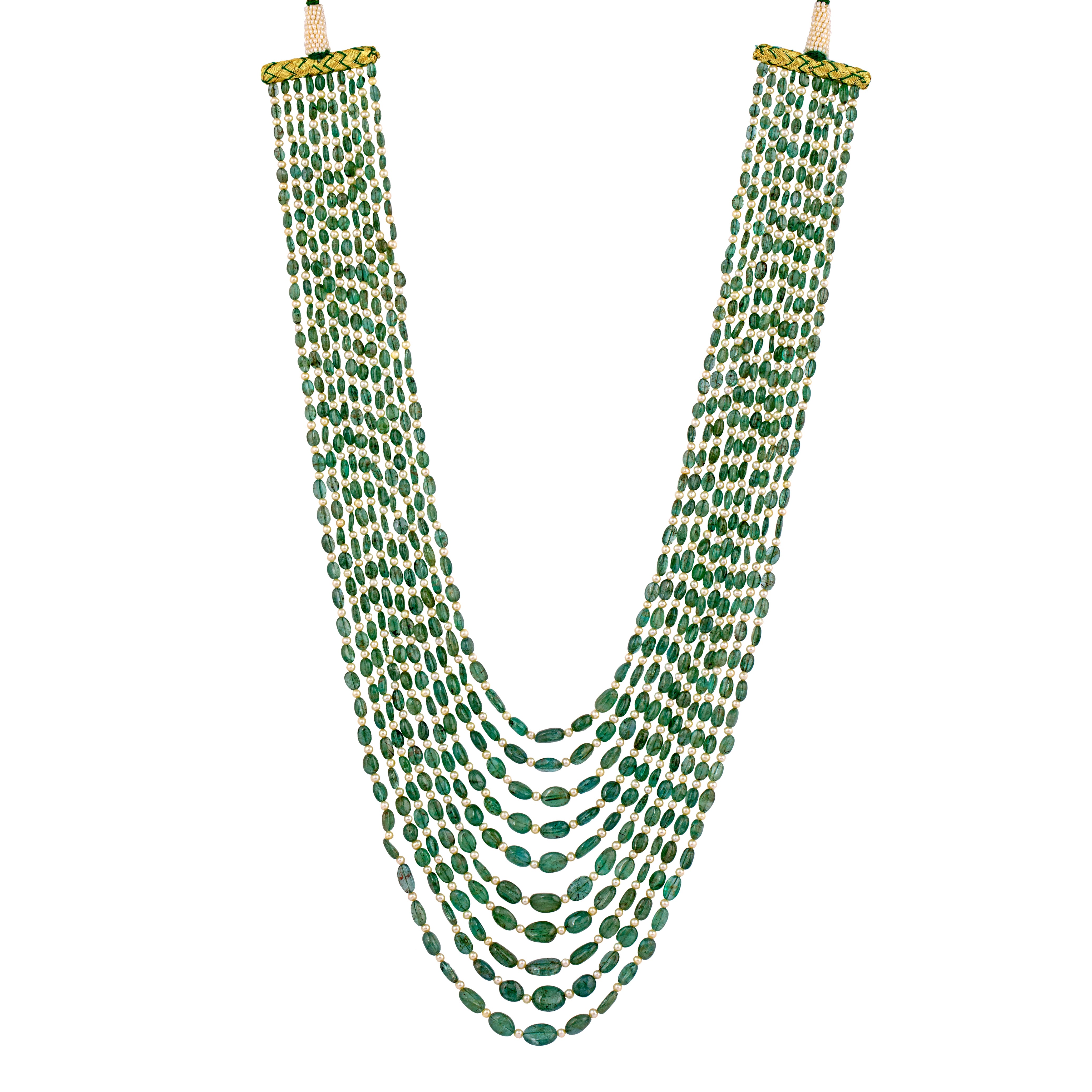 Handcrafted gemstone necklace
