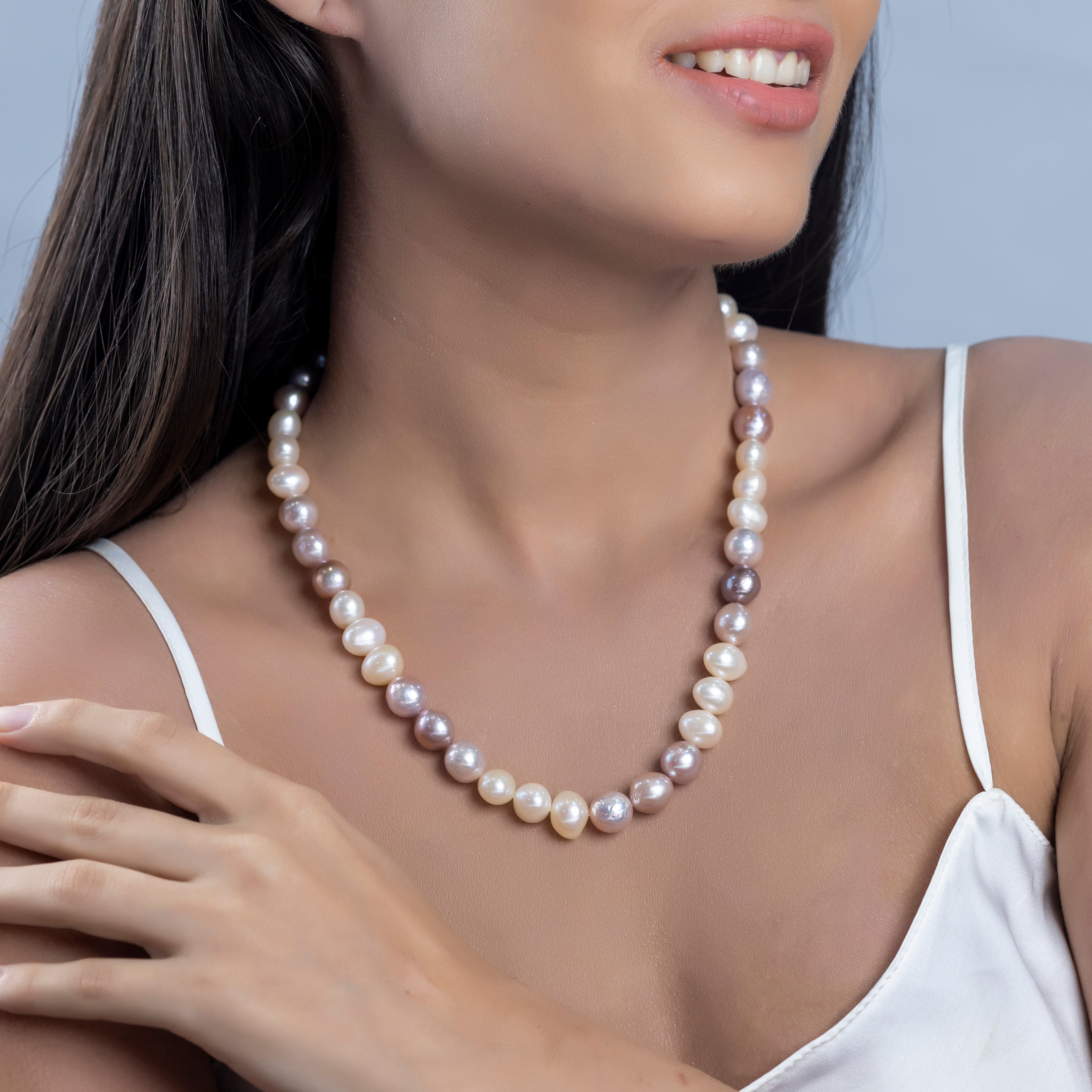 Multicolor Freshwater Pearl Necklace