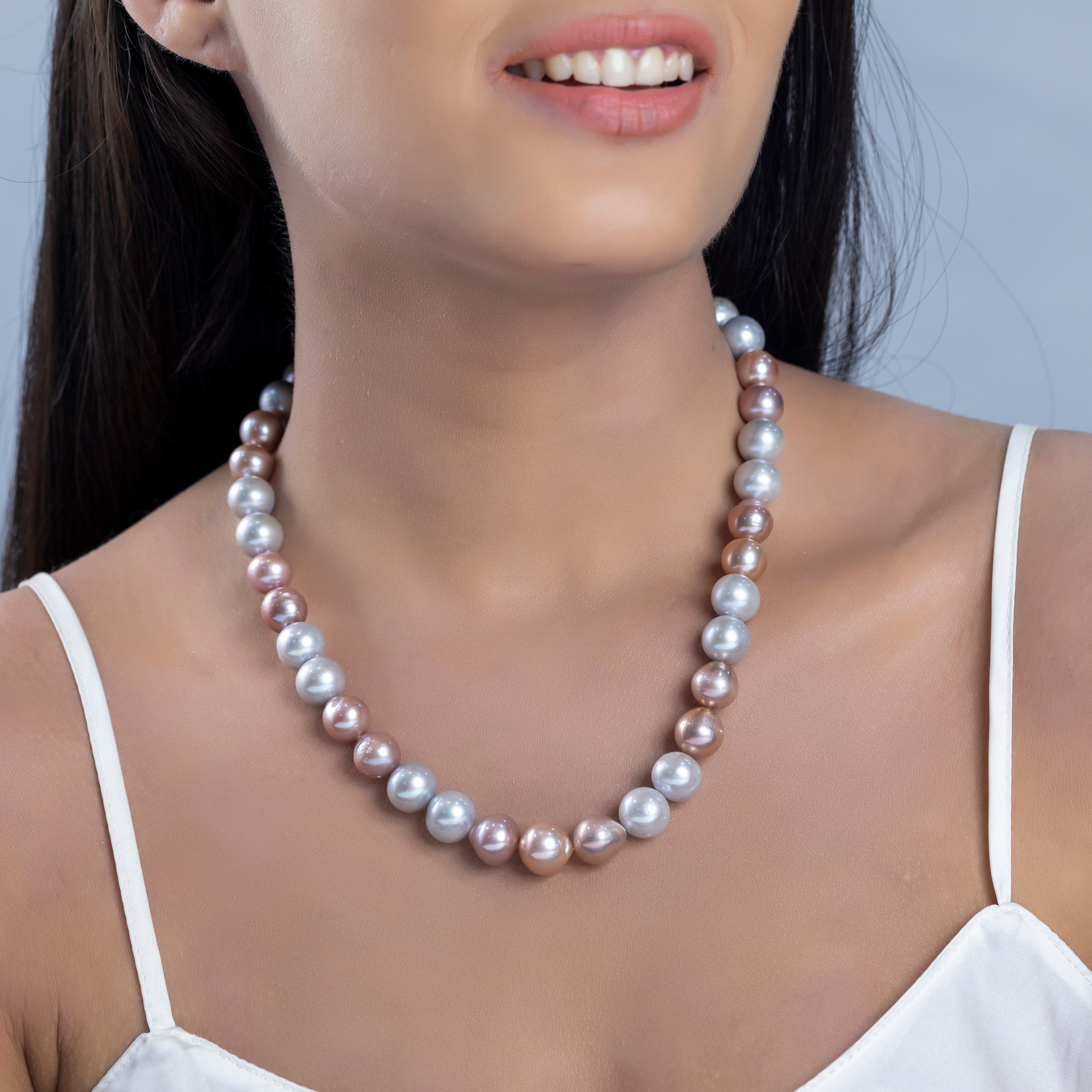 Baroque Pink Pearl Jewelry