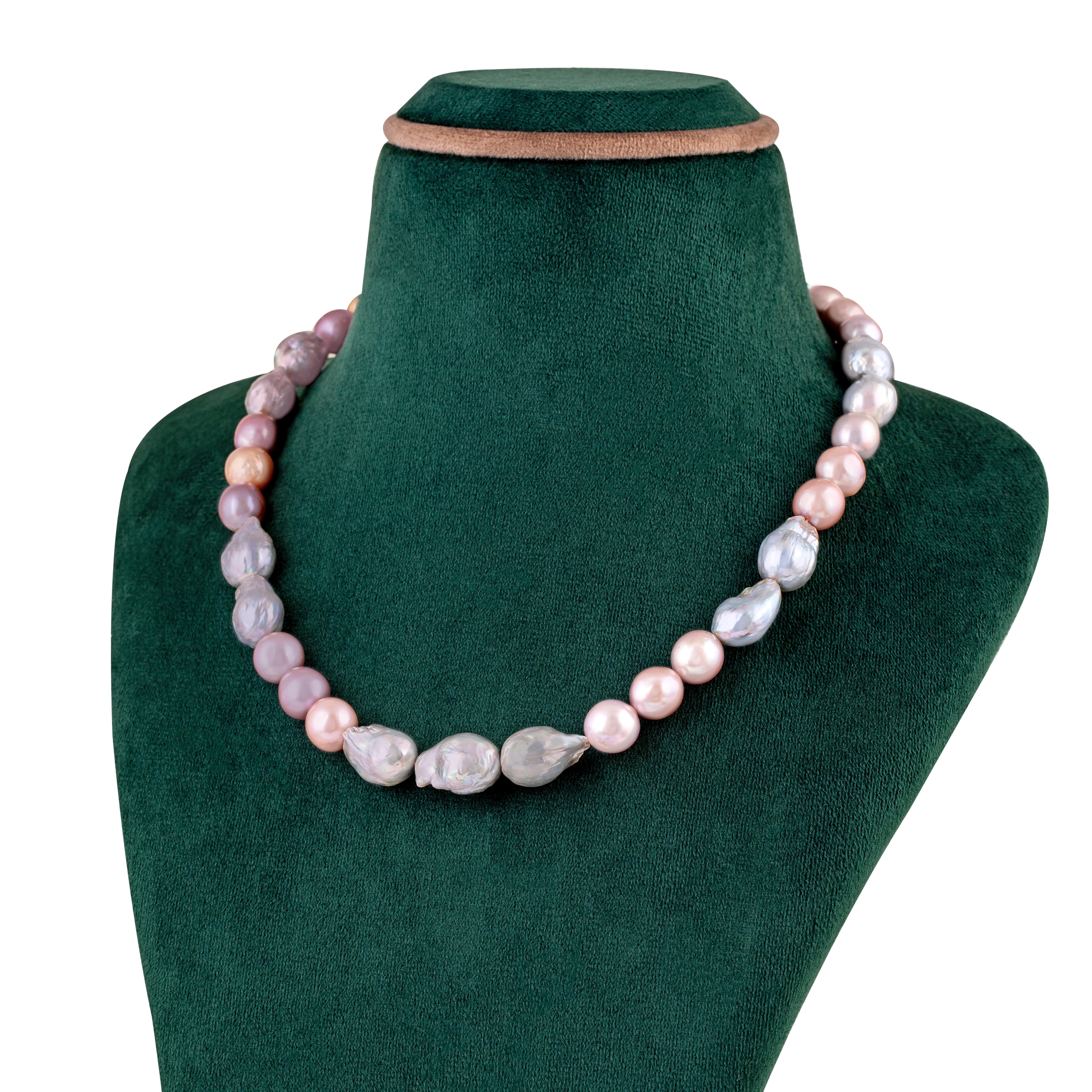 Twilight Blush Baroque Pearl Strand