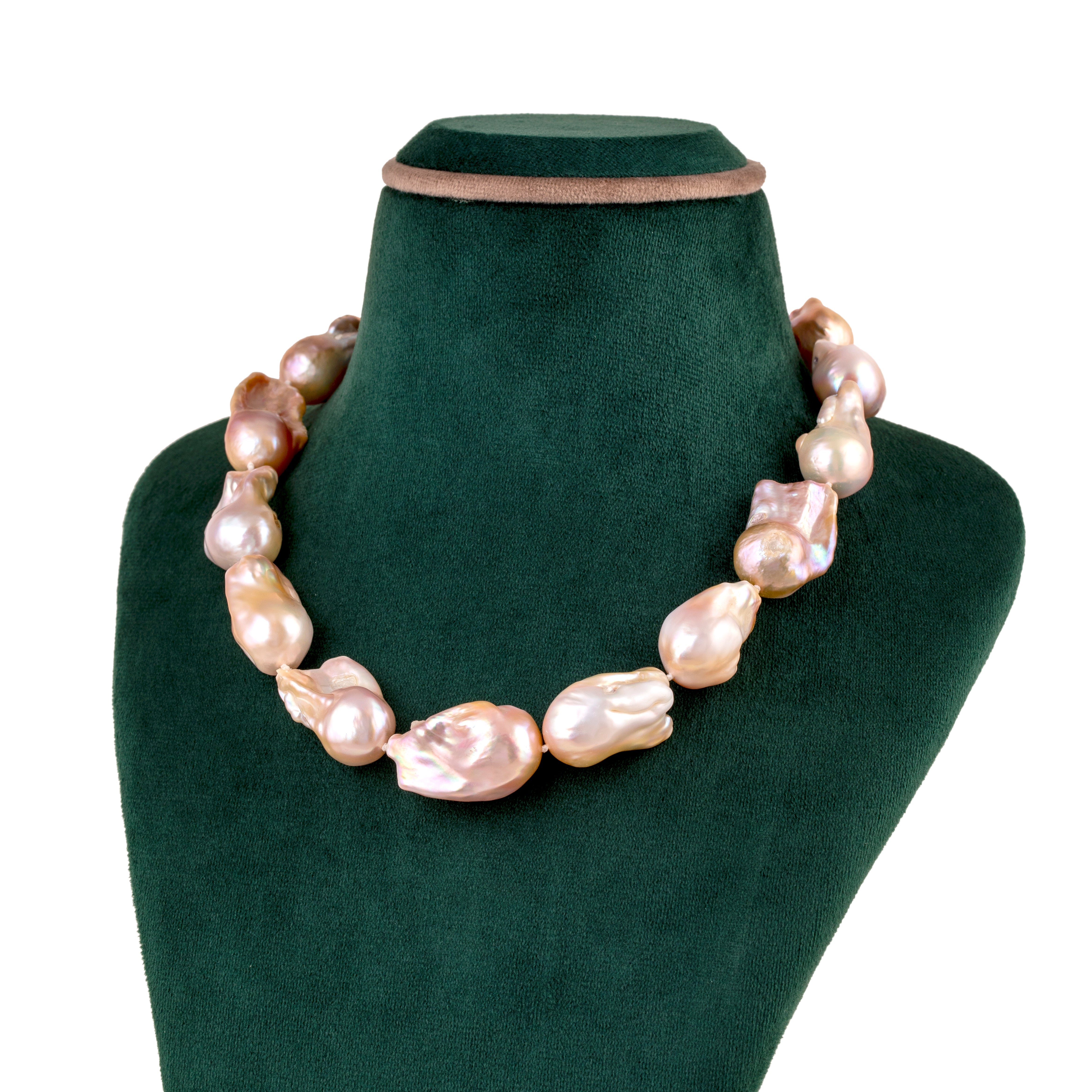 Blush Baroque Freshwater Strand