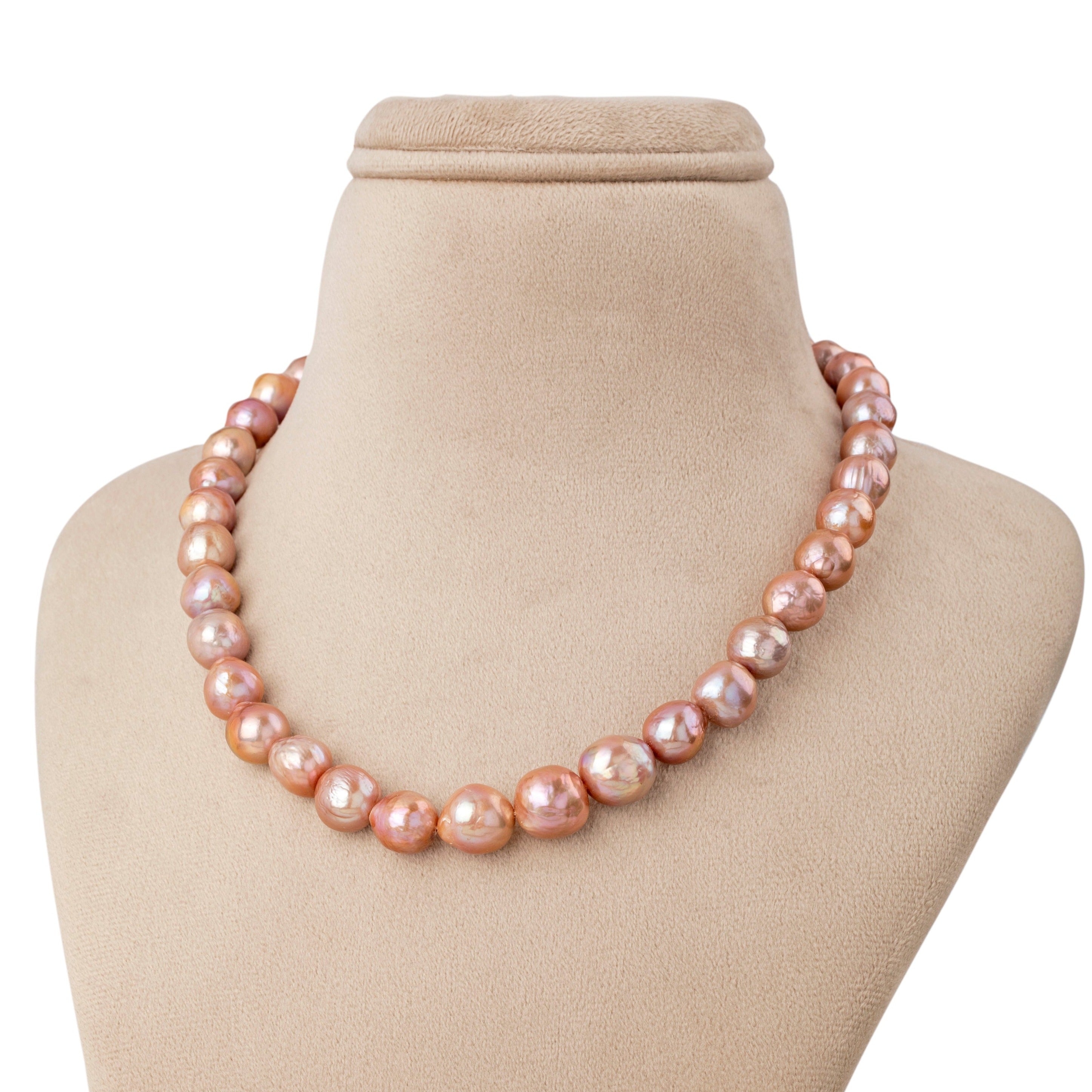 Freshwater Pink Pearl Necklace