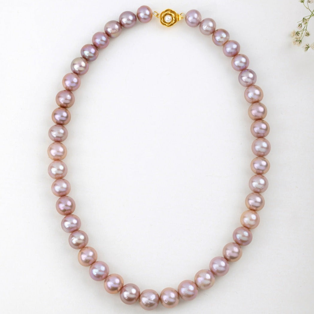 Freshwater Pink Pearl Necklace