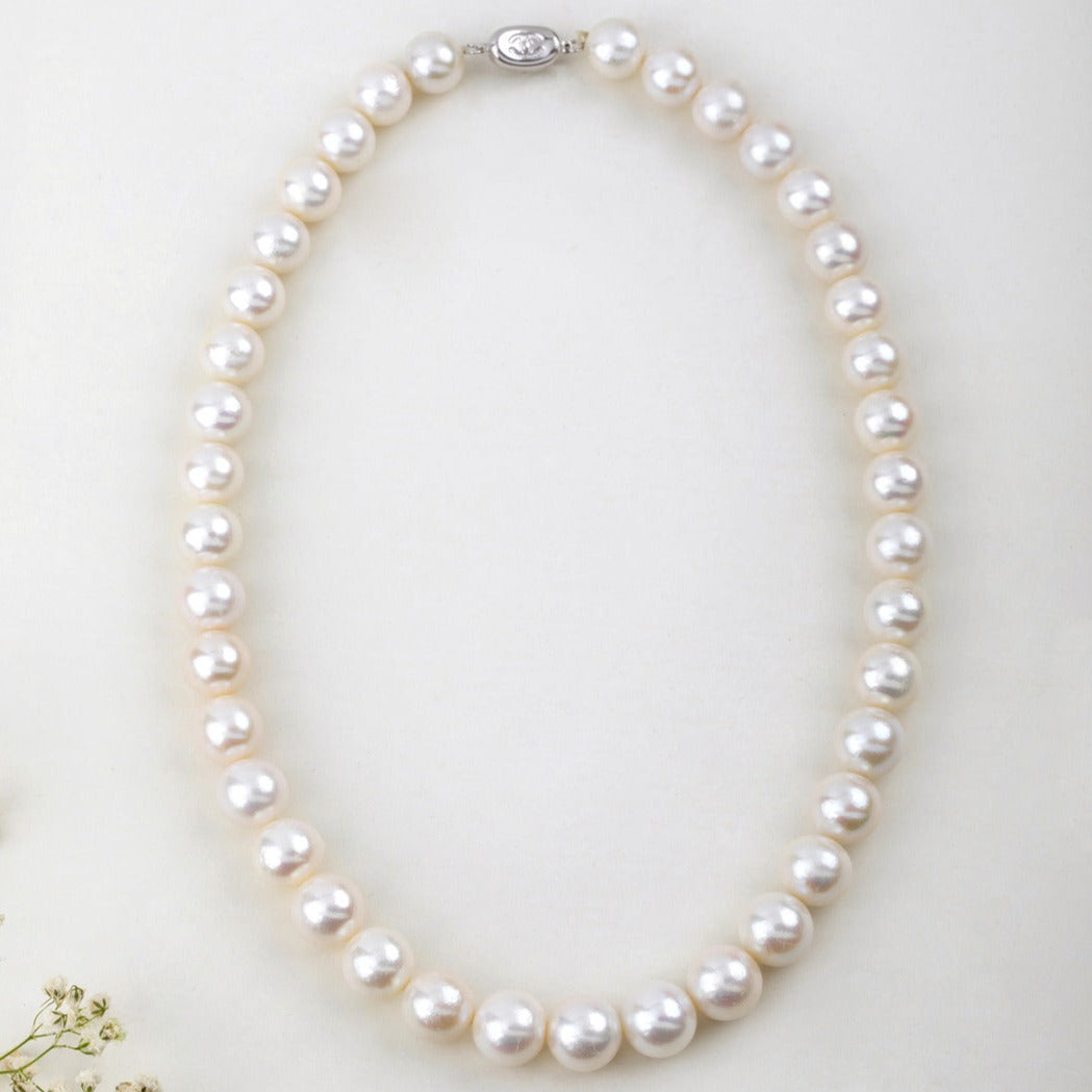 Freshwater Lust White beauty Pearl Necklace