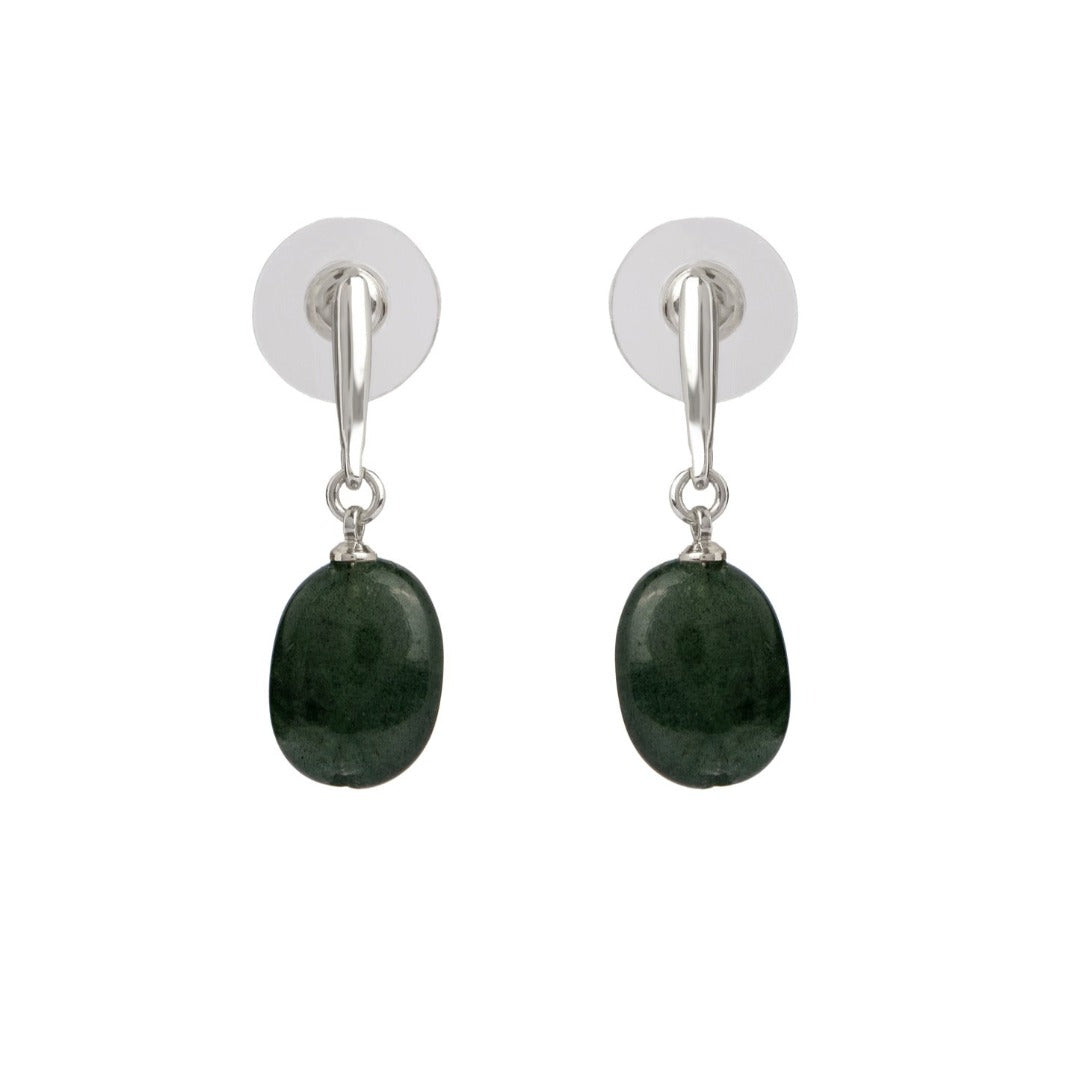 Artistic Asymmetry Drop Earring | Beryl Gemstone Earrings