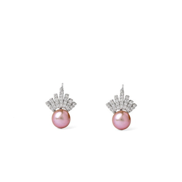 Stellar Luminary Pearl Studs