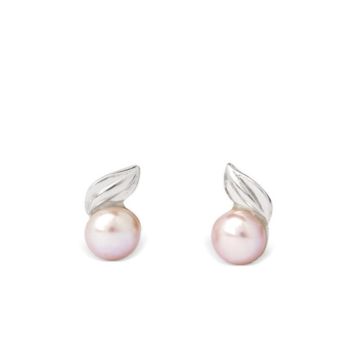 Pretty In Pink Pearl Earring