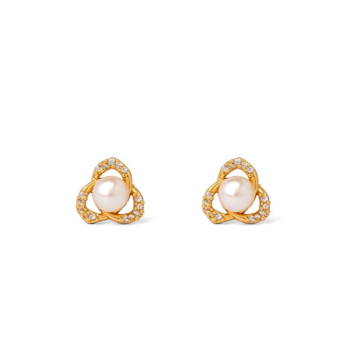 Pure Bliss Pearl Stud Earrings