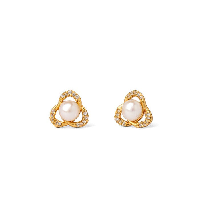 Pure Bliss Pearl Stud Earrings