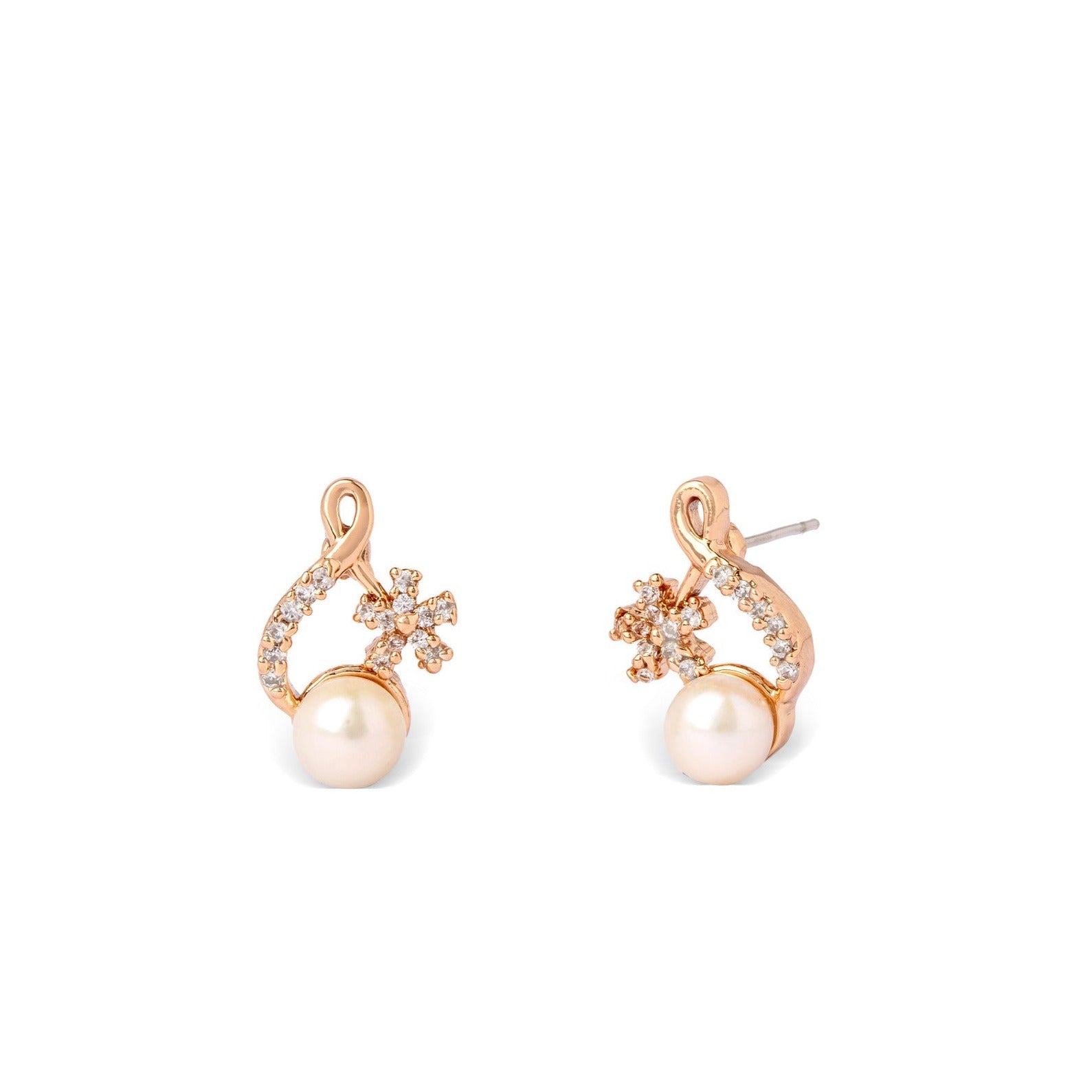 Classic Elegance Pearl  Earrings
