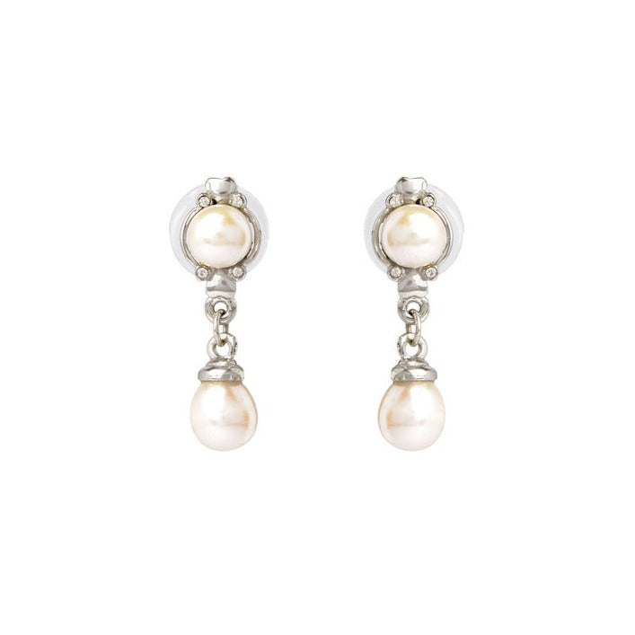 Glistening Freshwater Pearl Earrings