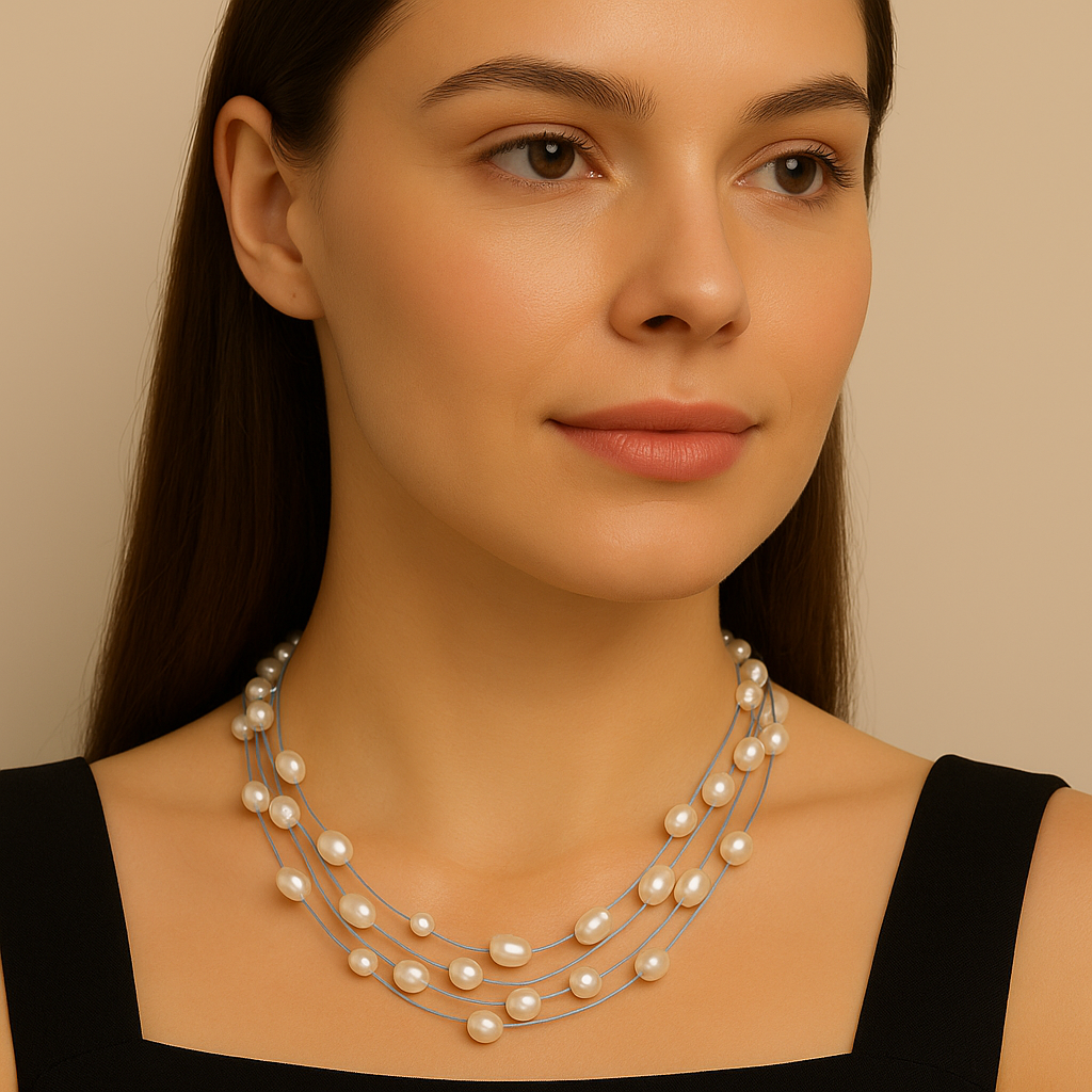 White Pearl Necklace